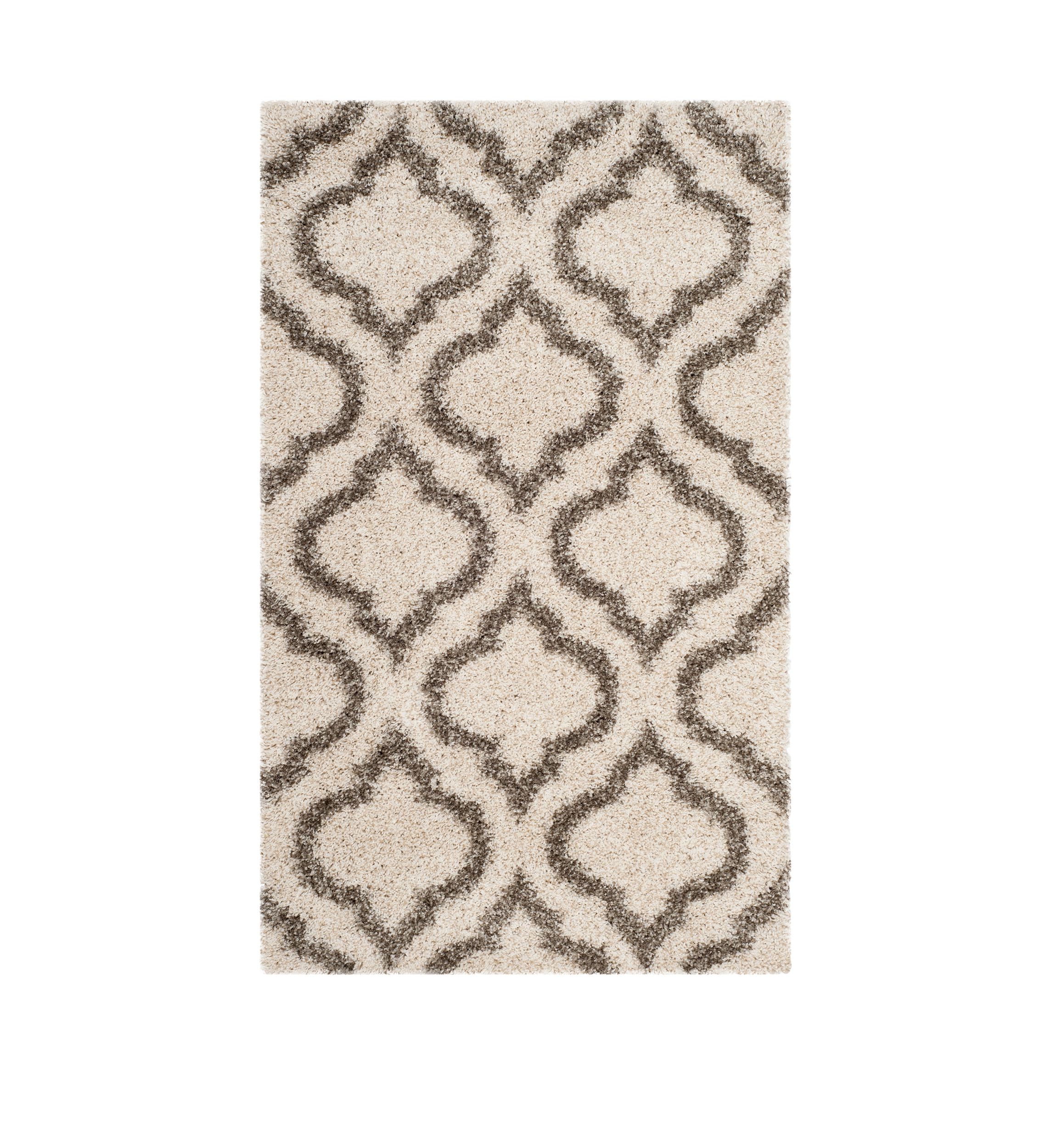 Hudson Shag  Moroccan Quatrefoil  Area Rug  Collection