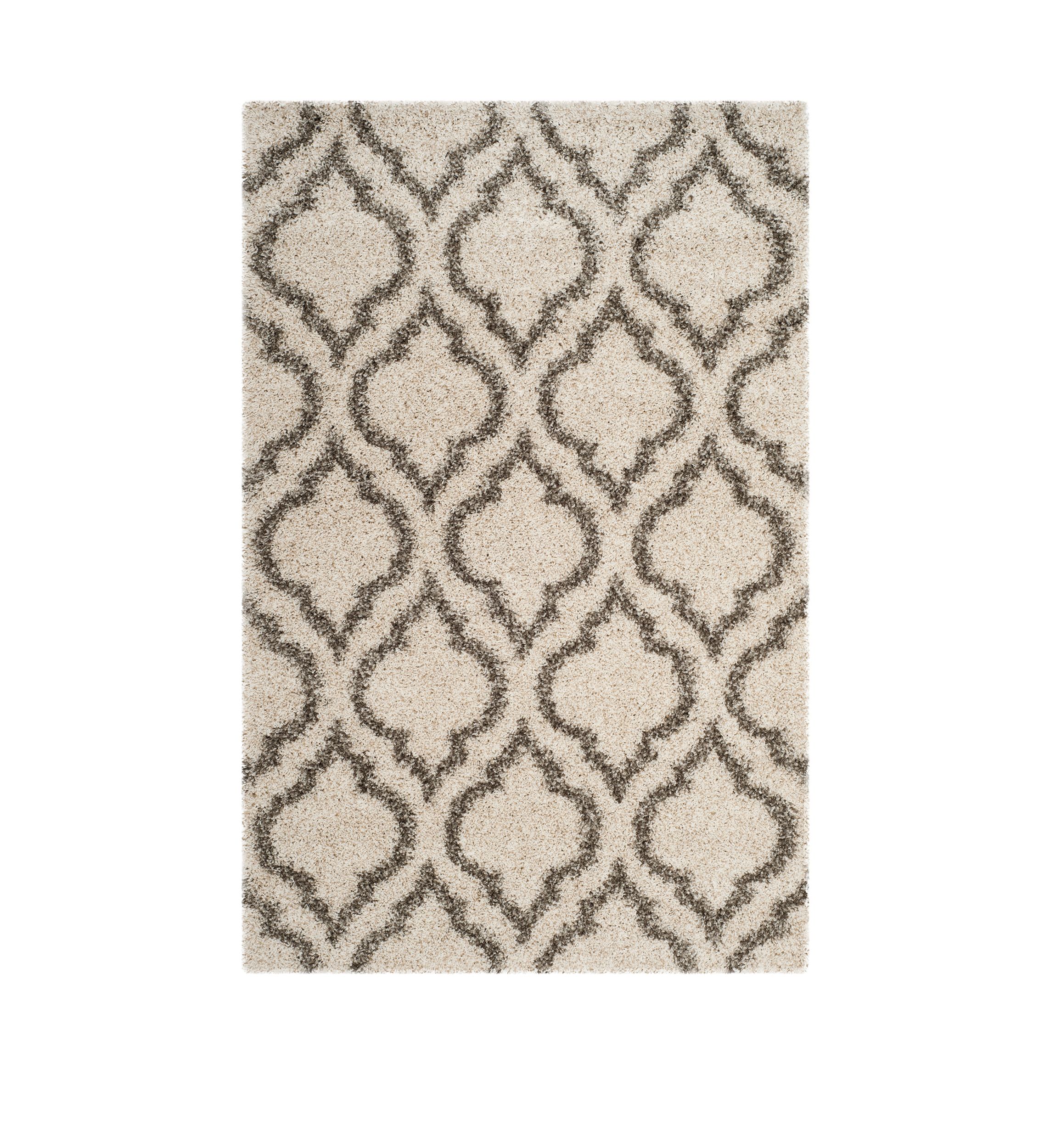 Hudson Shag  Moroccan Quatrefoil  Area Rug  Collection