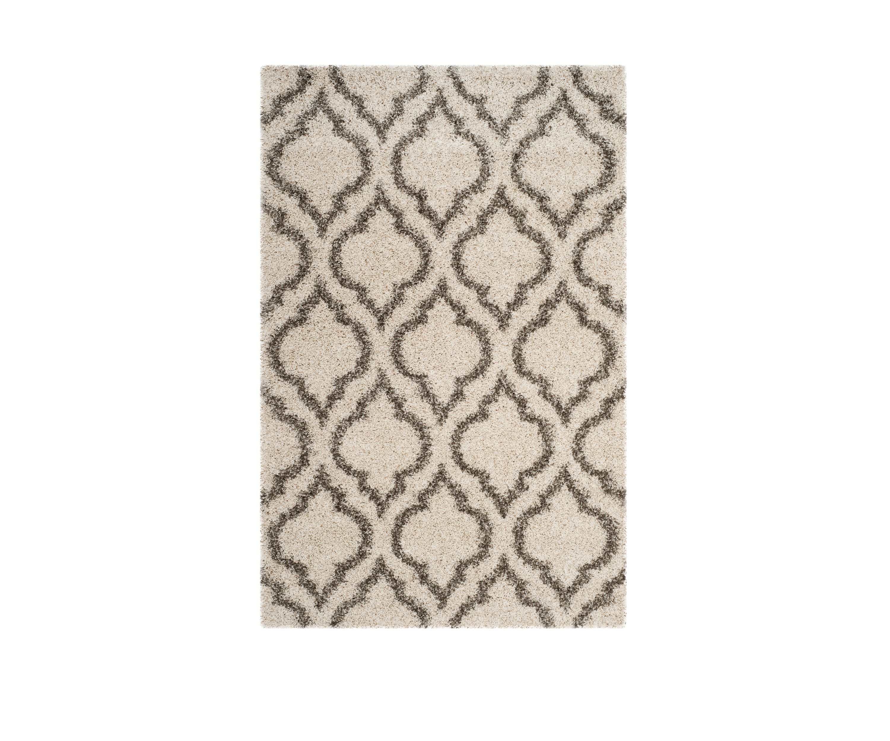 Hudson Shag  Moroccan Quatrefoil  Area Rug  Collection