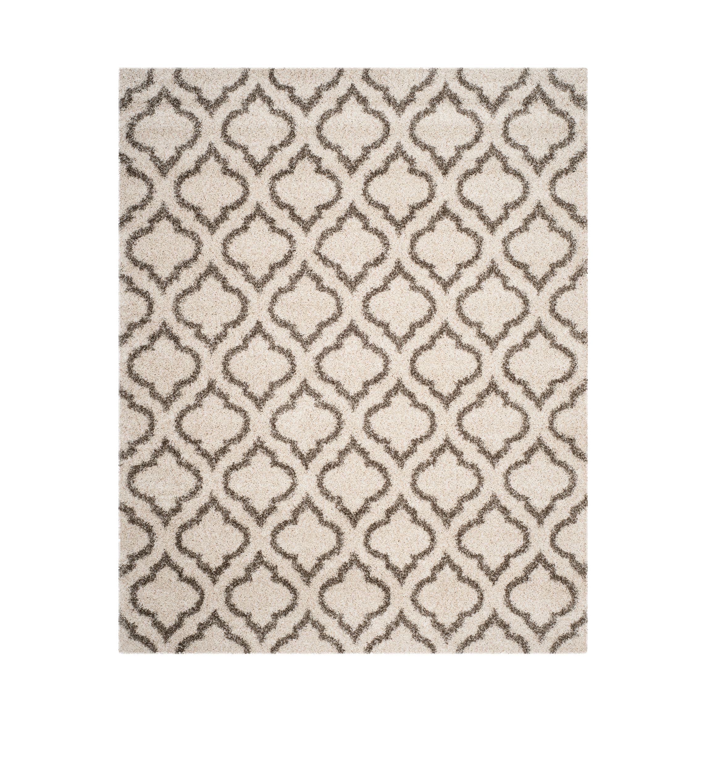 Hudson Shag  Moroccan Quatrefoil  Area Rug  Collection