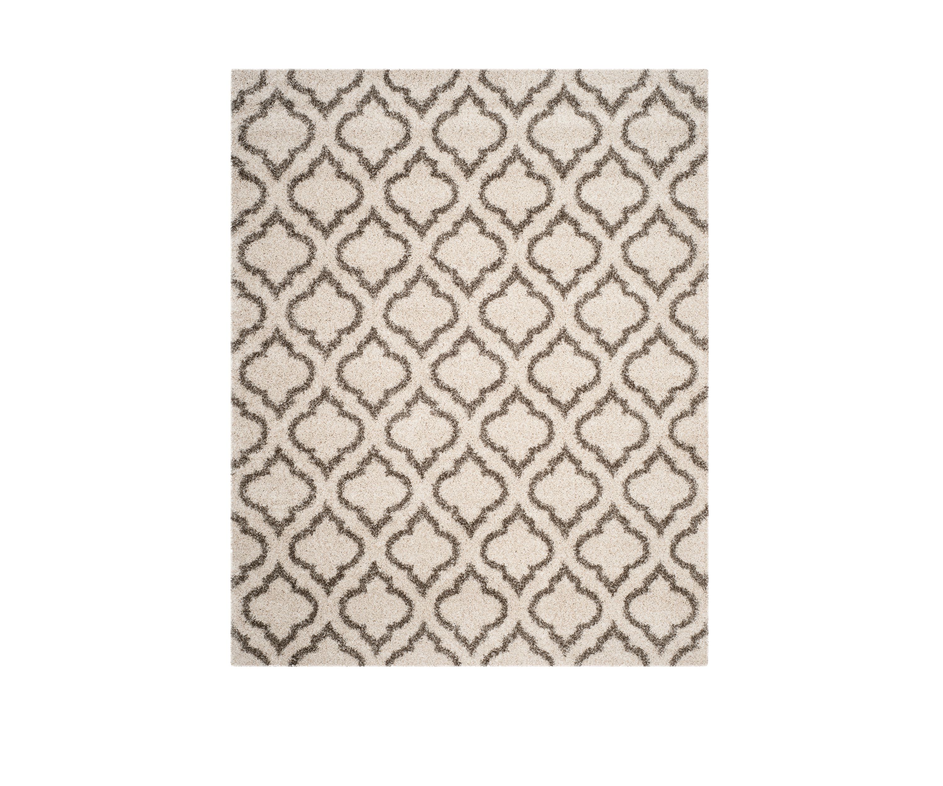 Hudson Shag  Moroccan Quatrefoil  Area Rug  Collection