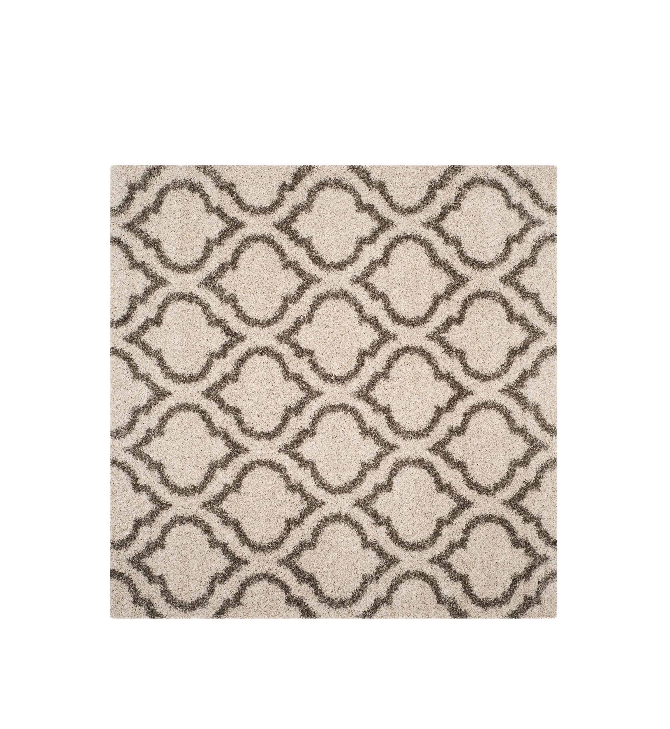 Hudson Shag  Moroccan Quatrefoil  Area Rug  Collection