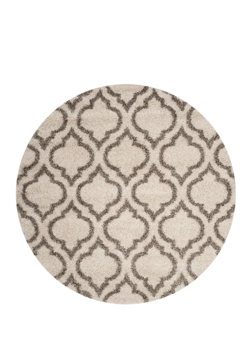 Hudson Shag  Moroccan Quatrefoil  Area Rug  Collection