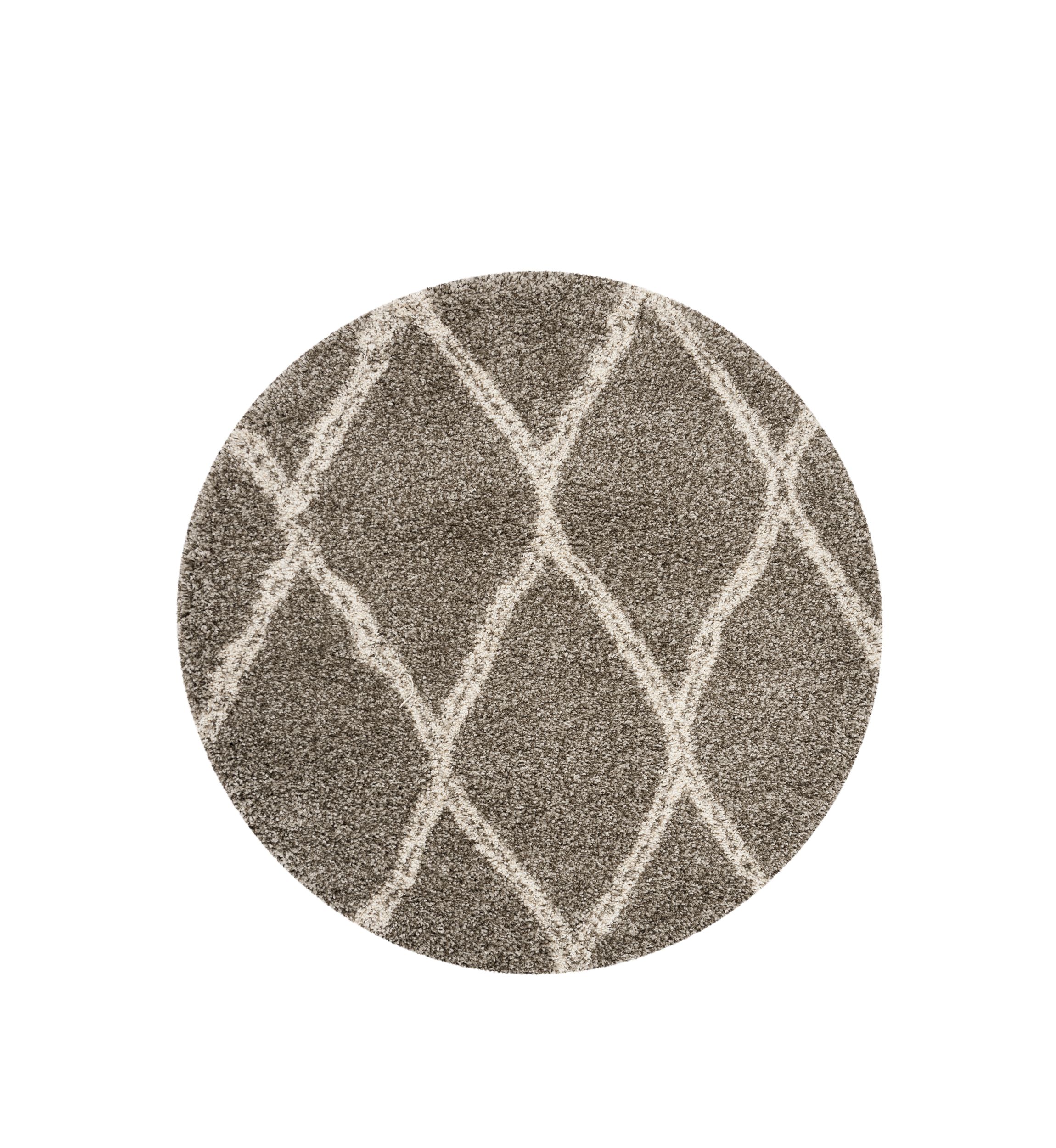 Hudson Shag Double Lined Large Diamond Lattice Area Rug Collection