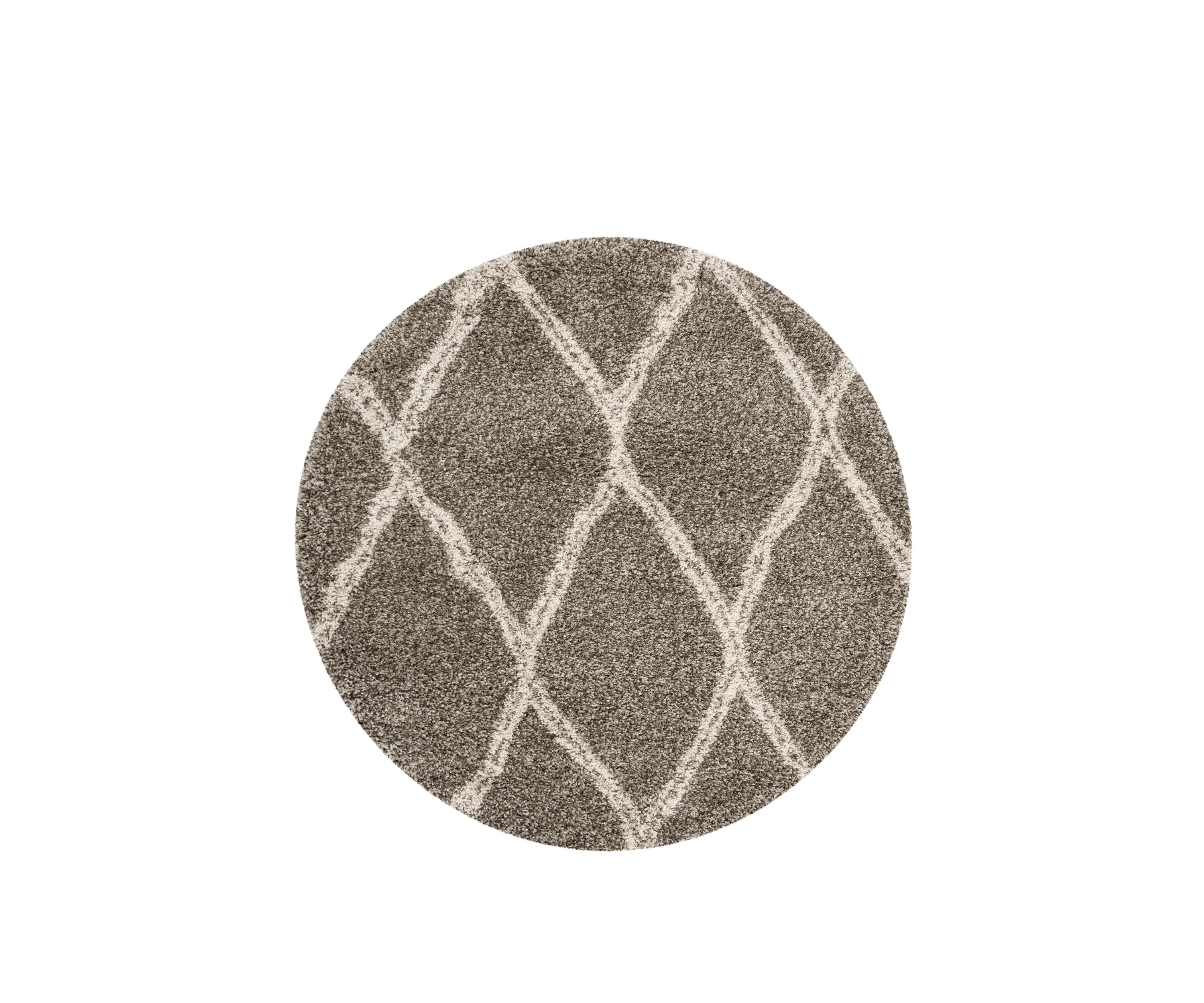 Hudson Shag Double Lined Large Diamond Lattice Area Rug Collection