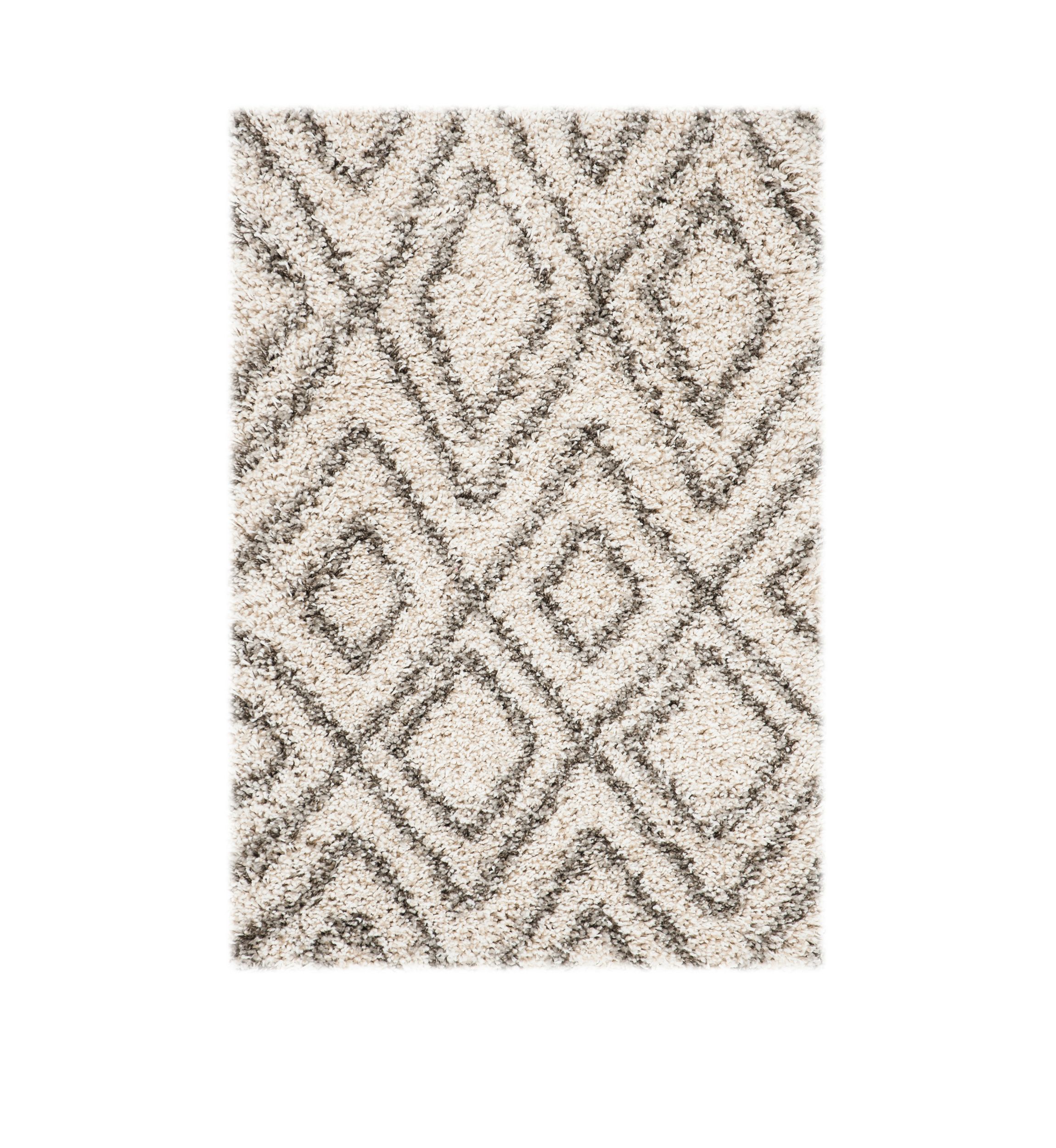 Hudson Shag  Tribal Inspired Diamond Area Rug Collection