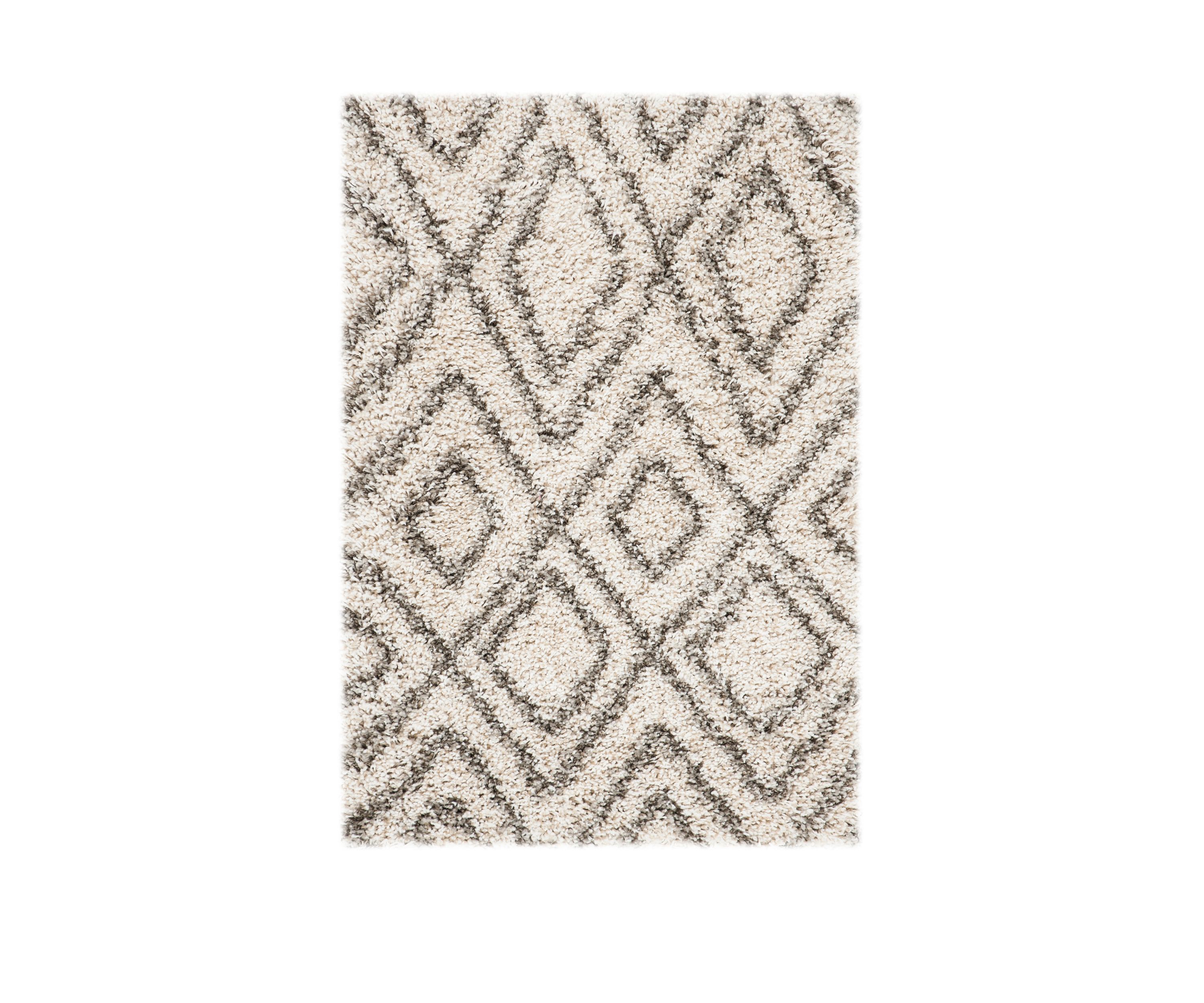 Hudson Shag  Tribal Inspired Diamond Area Rug Collection