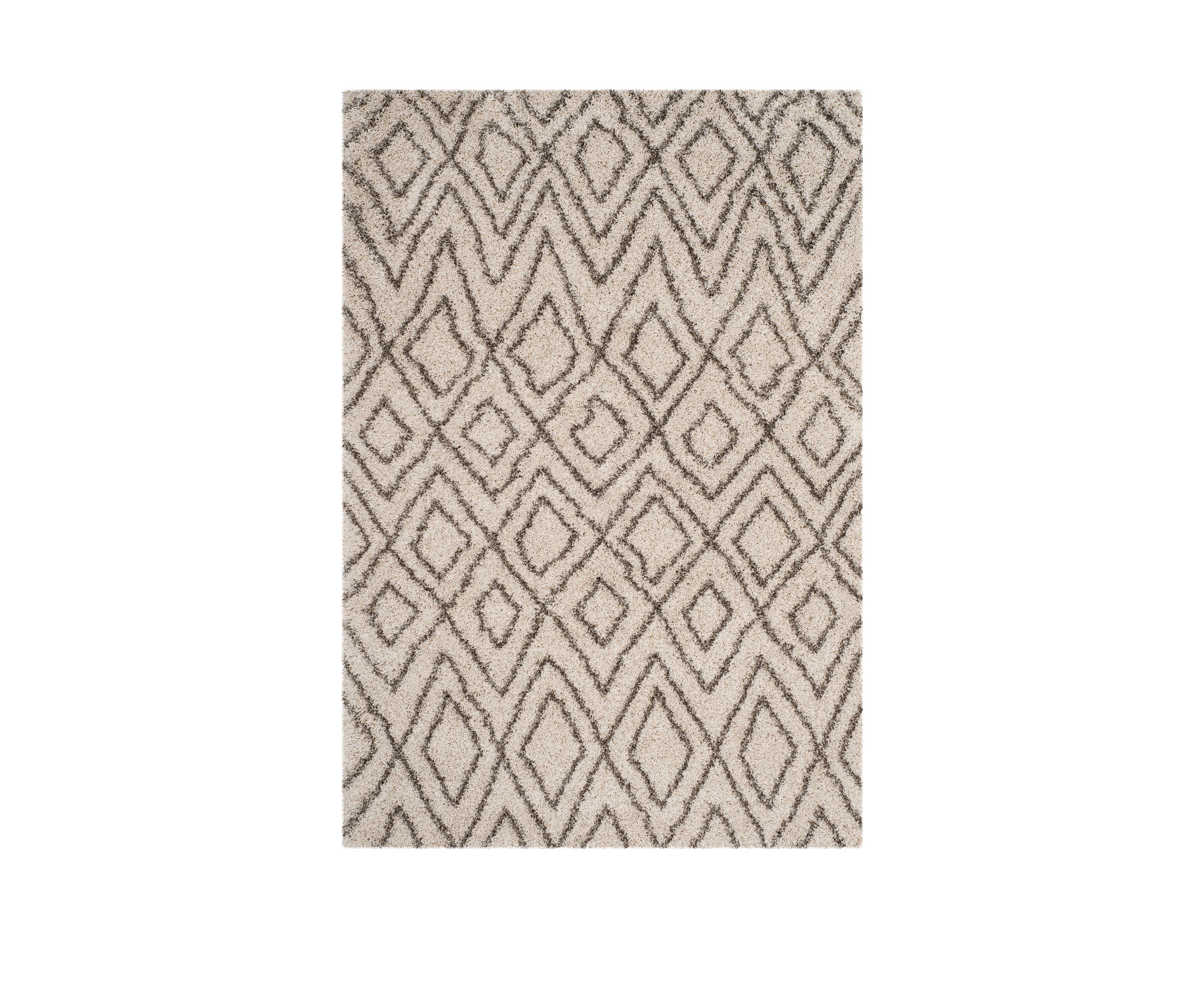 Hudson Shag  Tribal Inspired Diamond Area Rug Collection