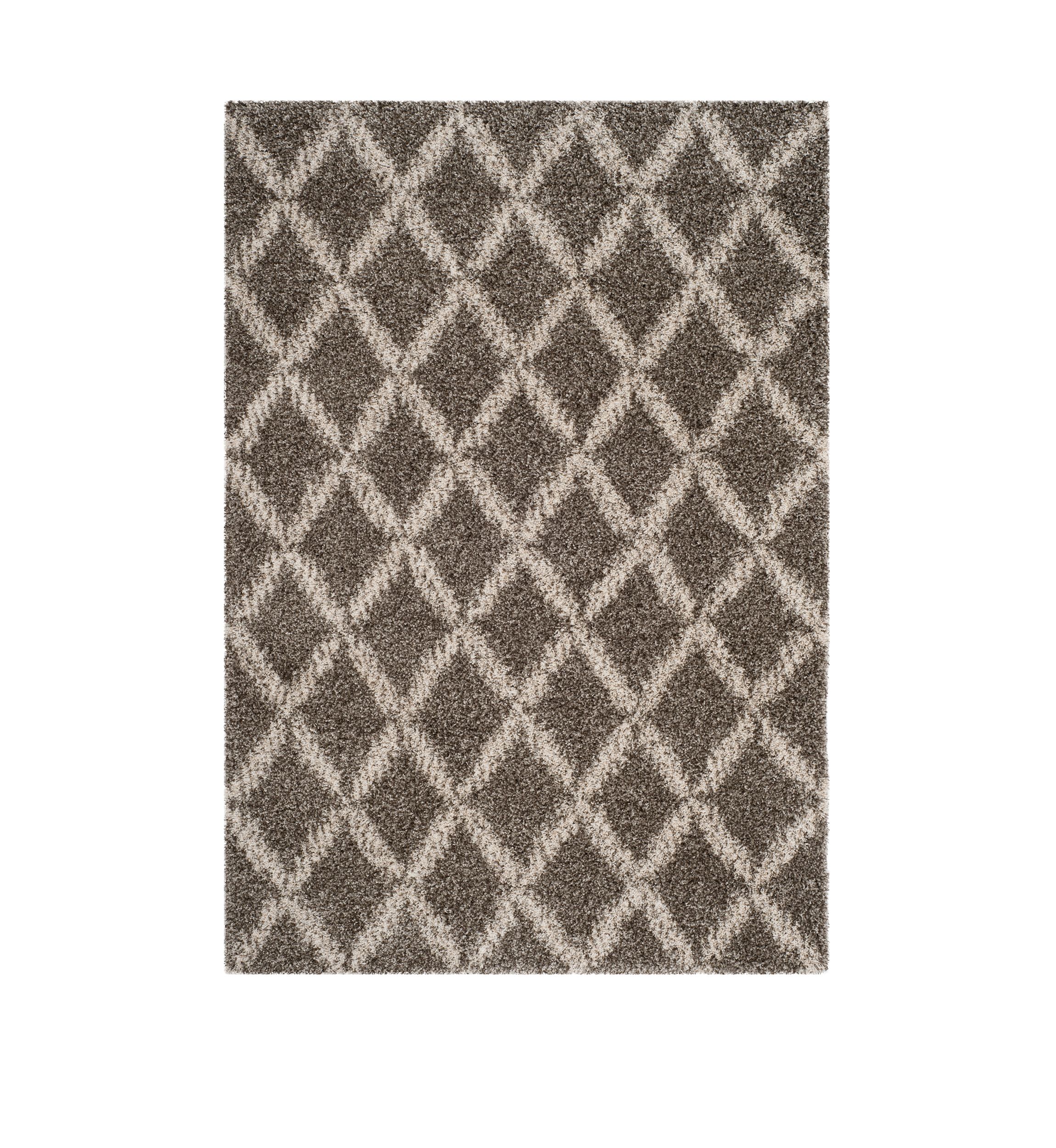 Hudson Shag Shaggy Diamond Area Rug Collection