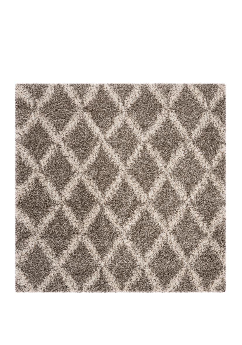 Hudson Shag Shaggy Diamond Area Rug Collection