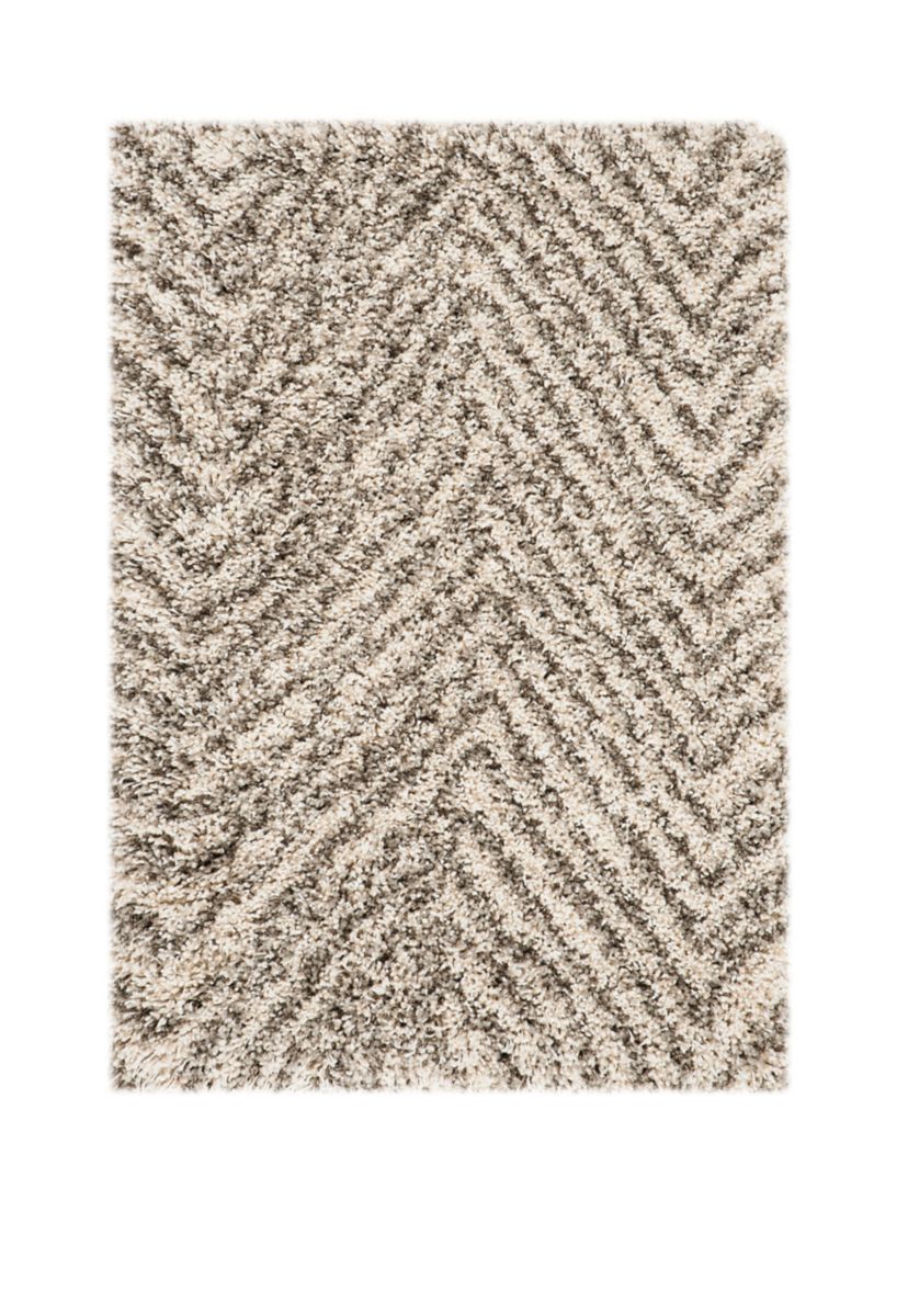 Hudson Shag Large Waves Area Rug Collection