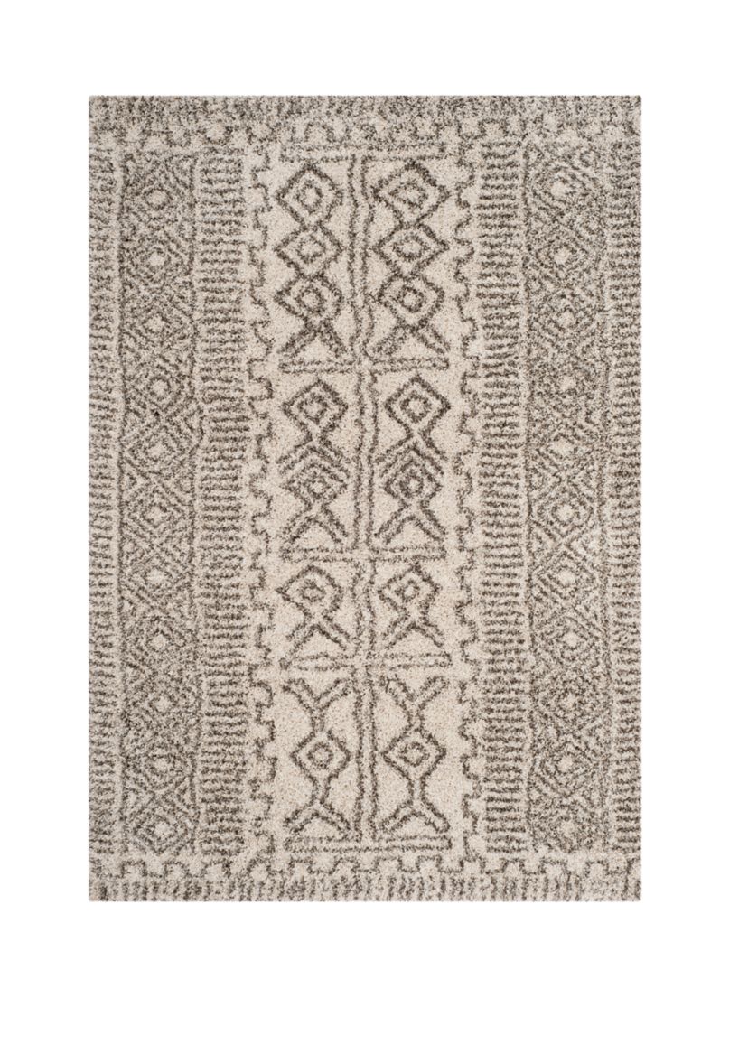 Hudson Shag Chic Geometric Moroccan Area Rug Collection