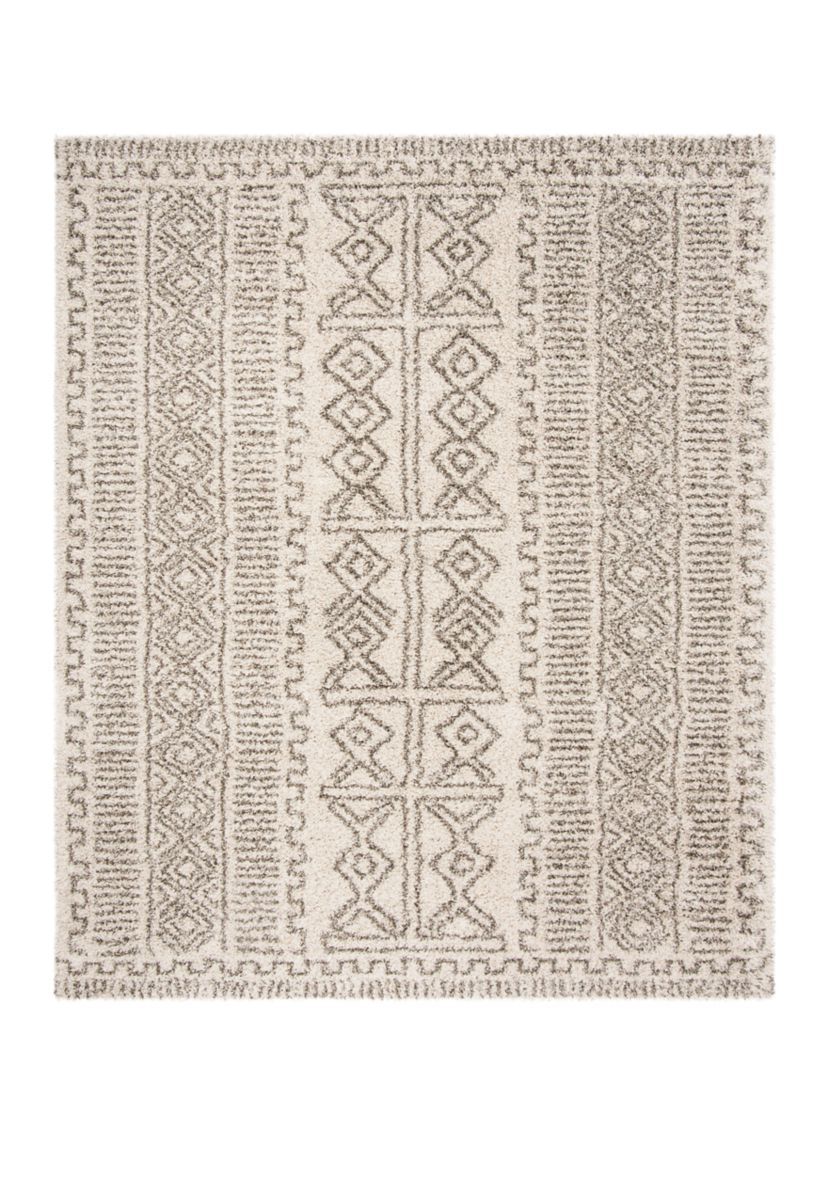 Hudson Shag Chic Geometric Moroccan Area Rug Collection