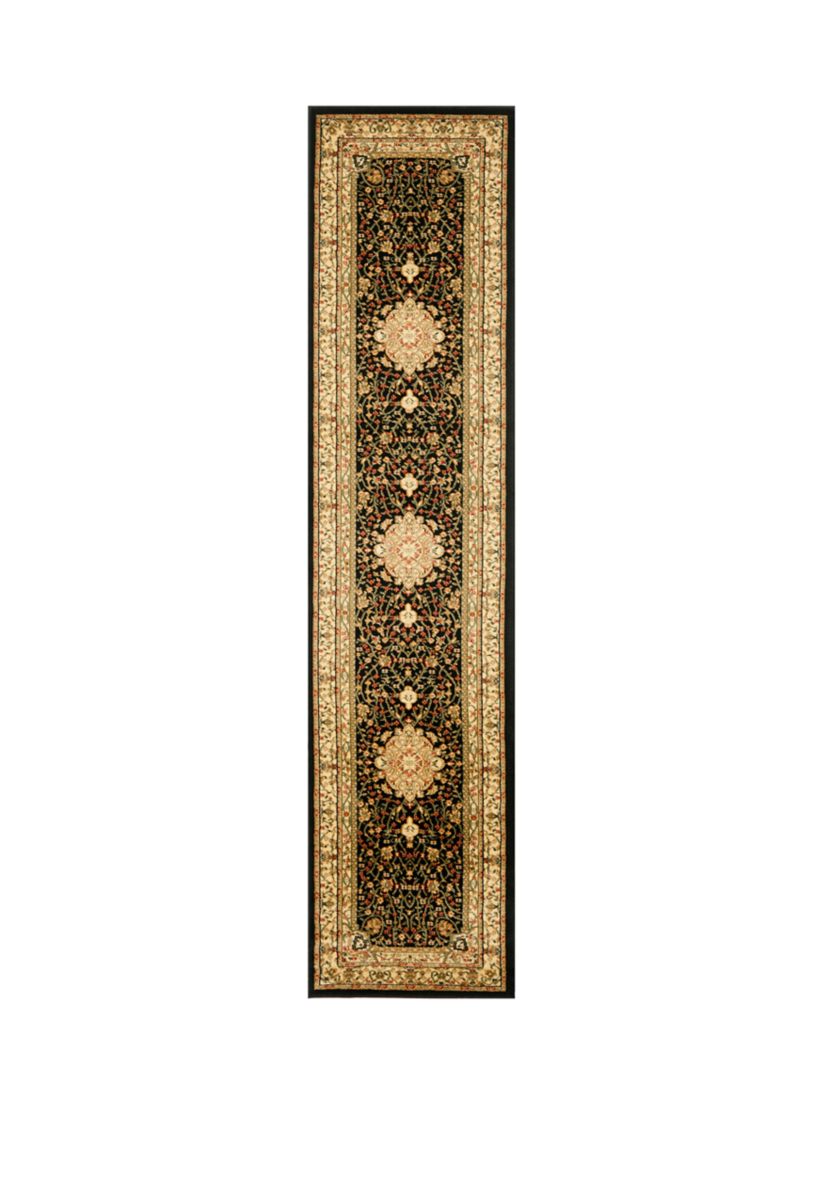 Lyndhurst Black/Ivory Chenar Area Rug Collection