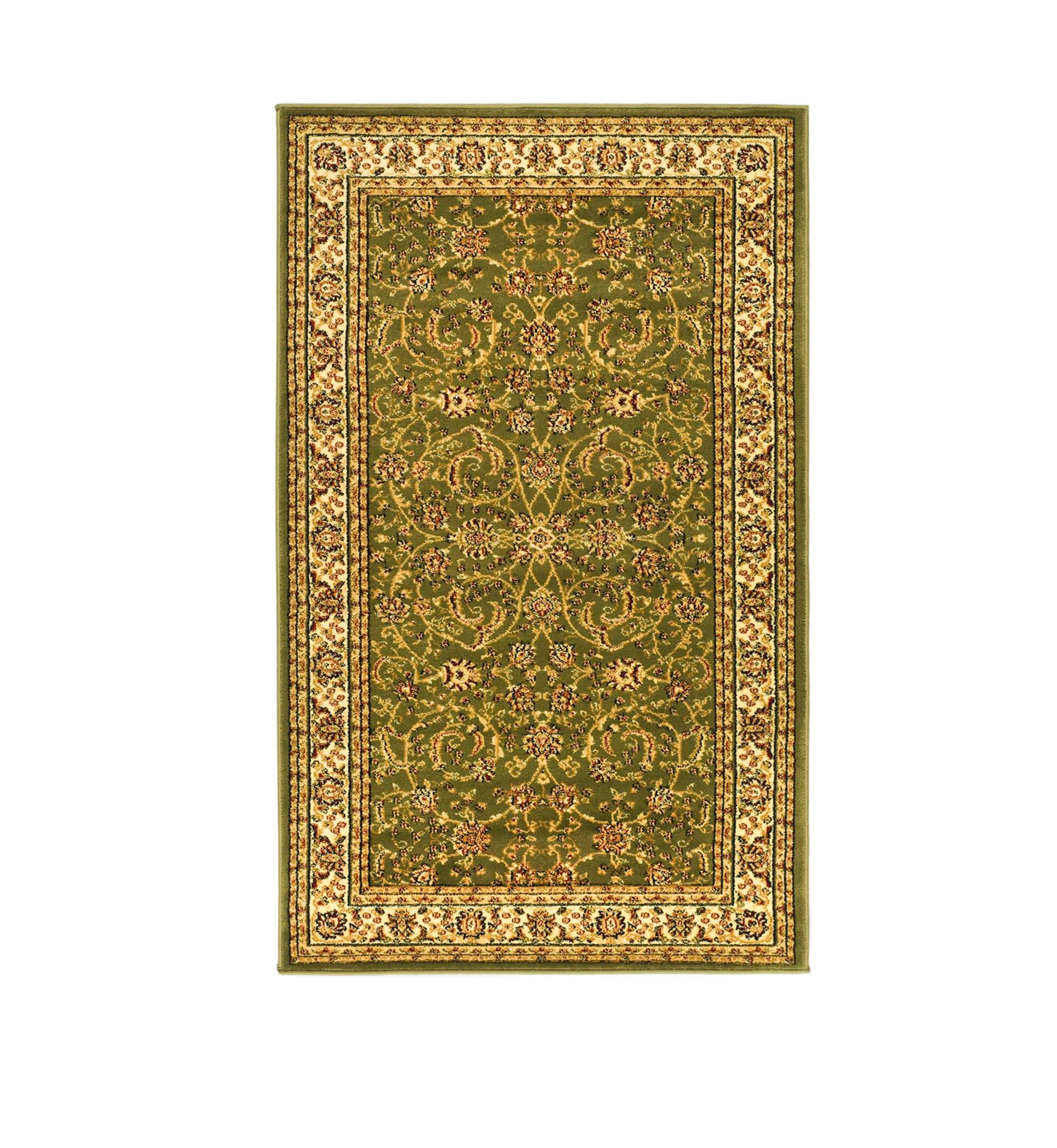 Lyndhurst Traditional Black/Ivory Area Rug Collection