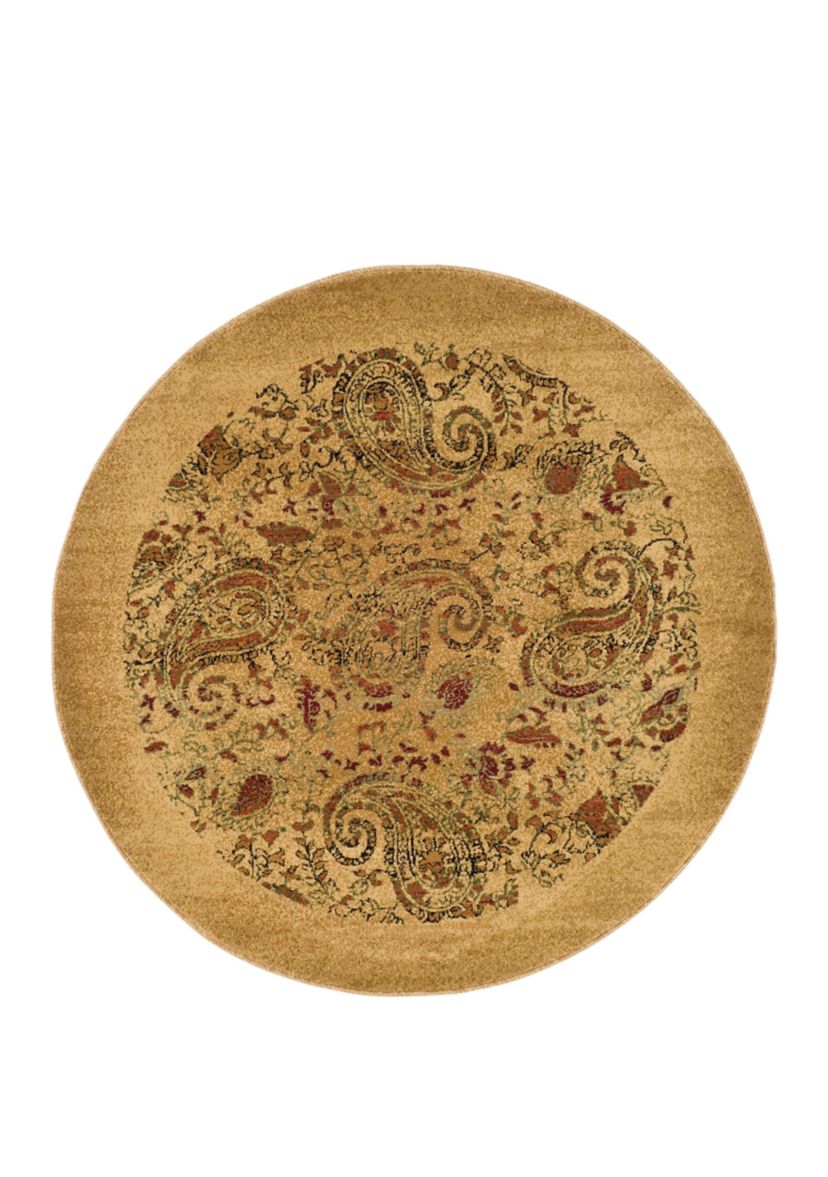 Lyndhurst Paisley Beige Area Rug Collection