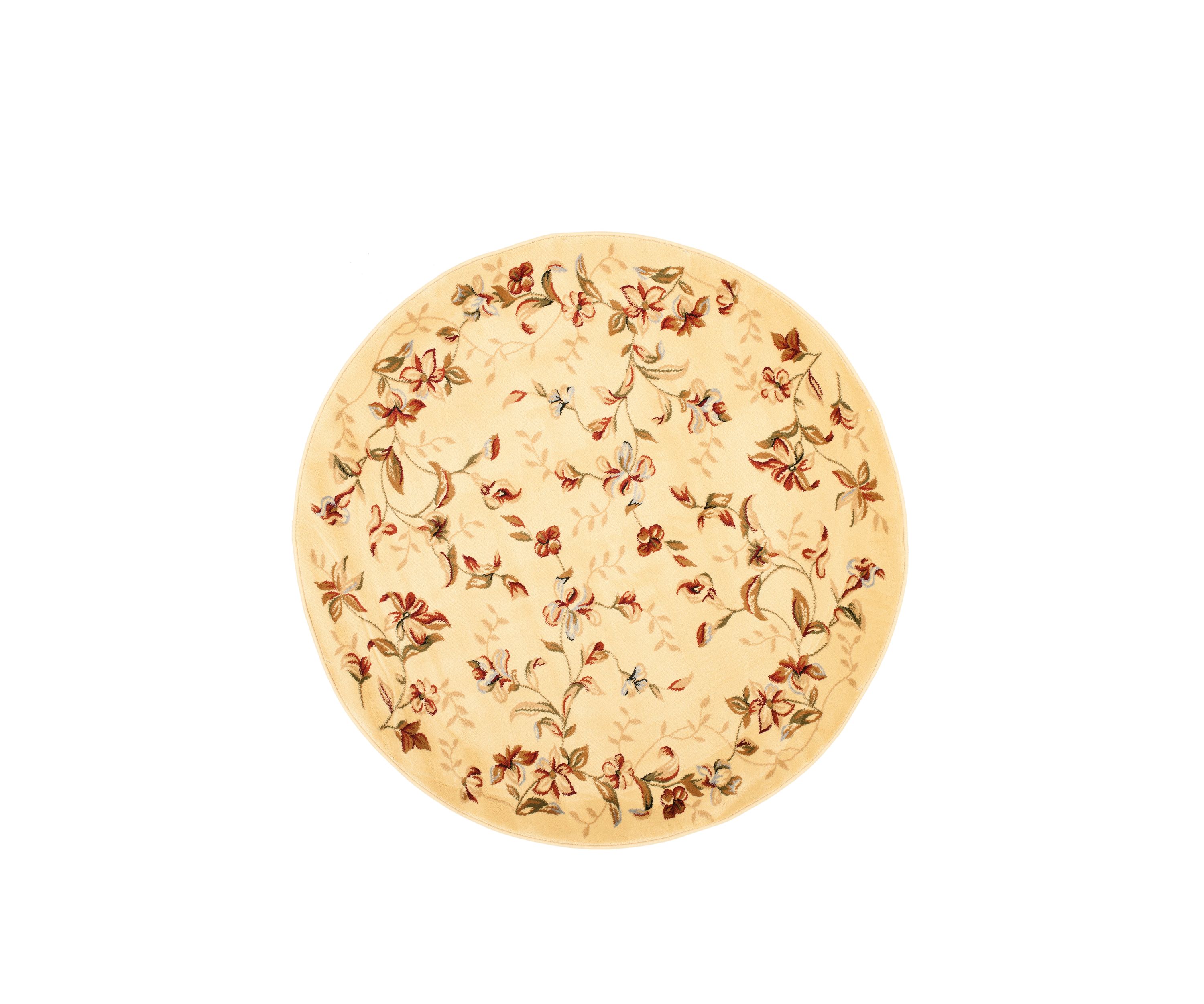 Lyndhurst Beige Floral Area Rug Collection