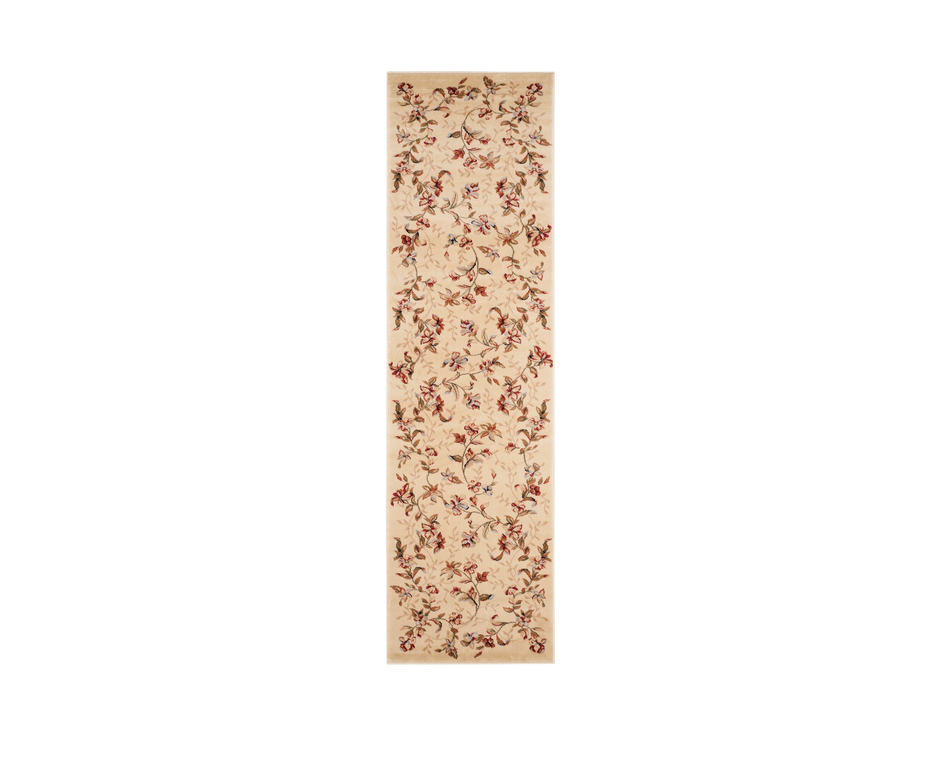 Lyndhurst Beige Floral Area Rug Collection