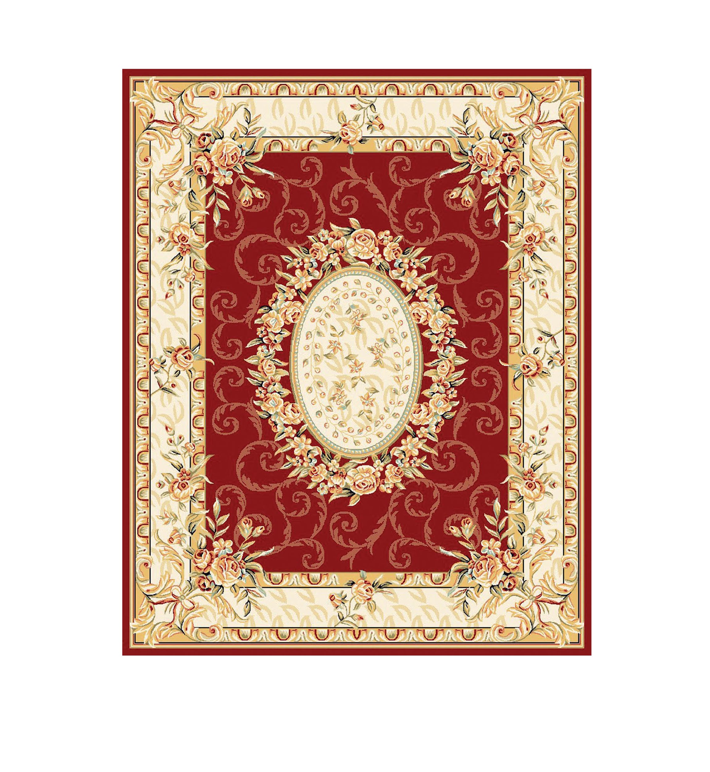 Lyndhurst Kirman Area Rug Collection