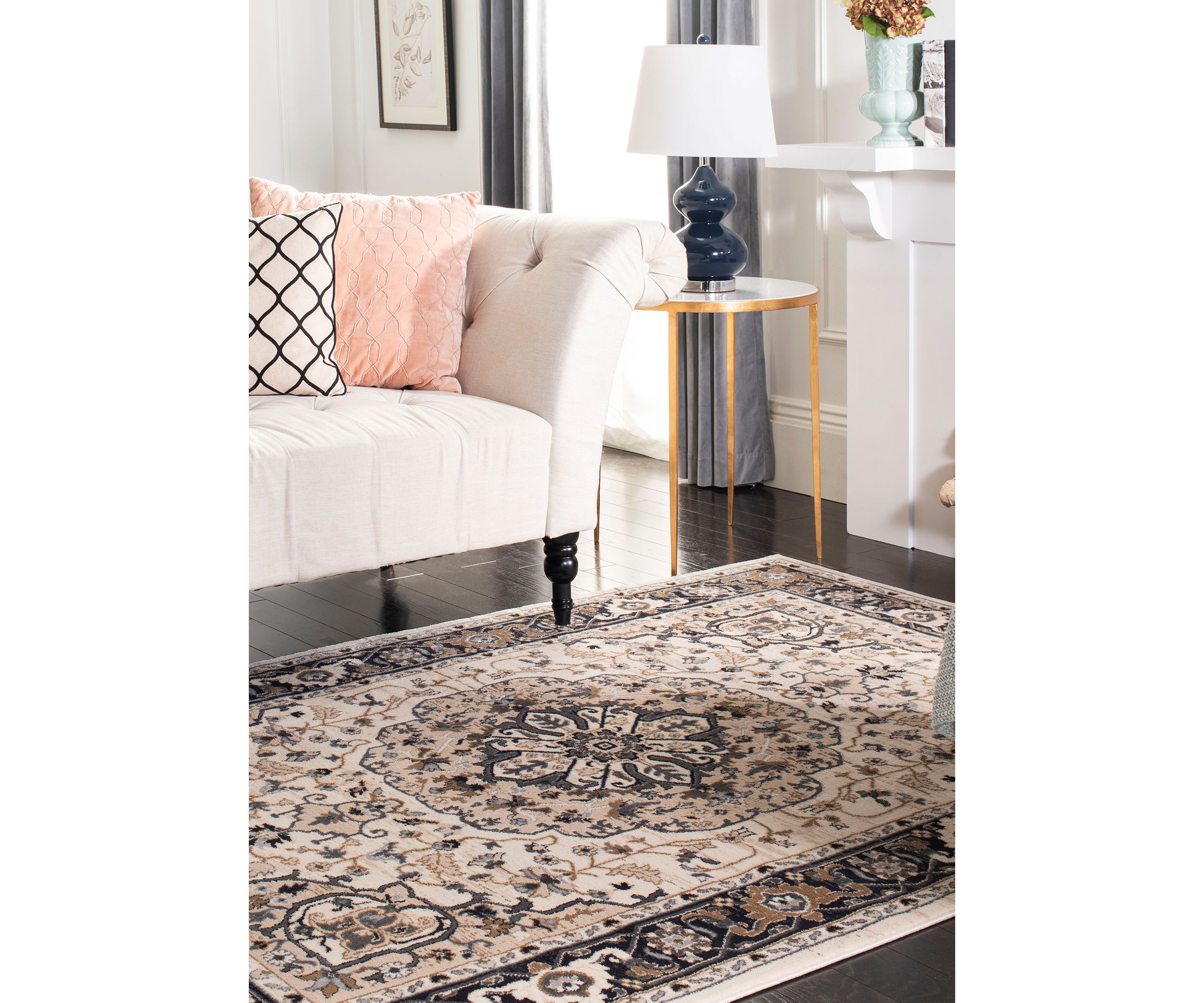 Lyndhurst Cream Heriz Area Rug Collection