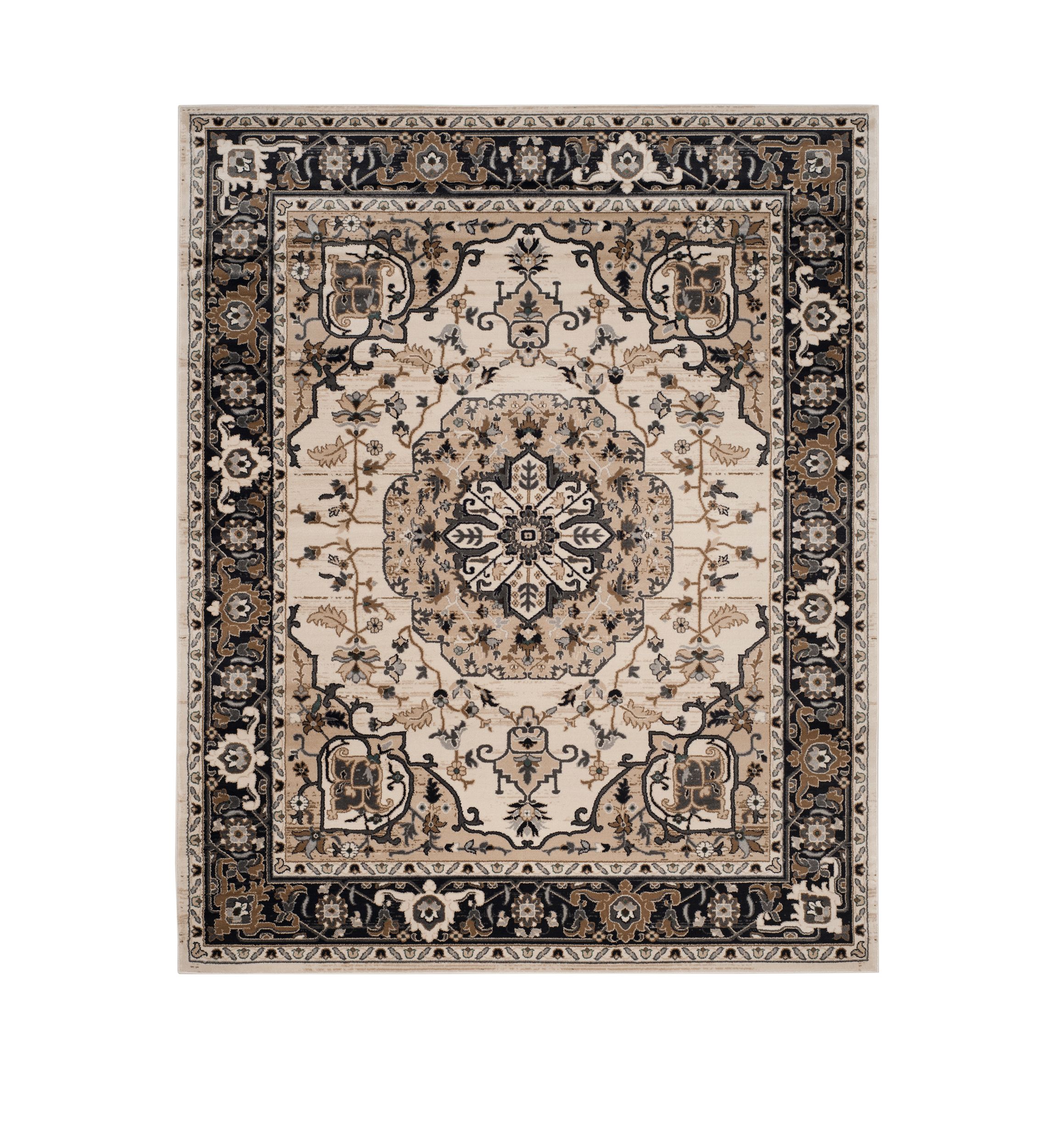 Lyndhurst Cream Heriz Area Rug Collection