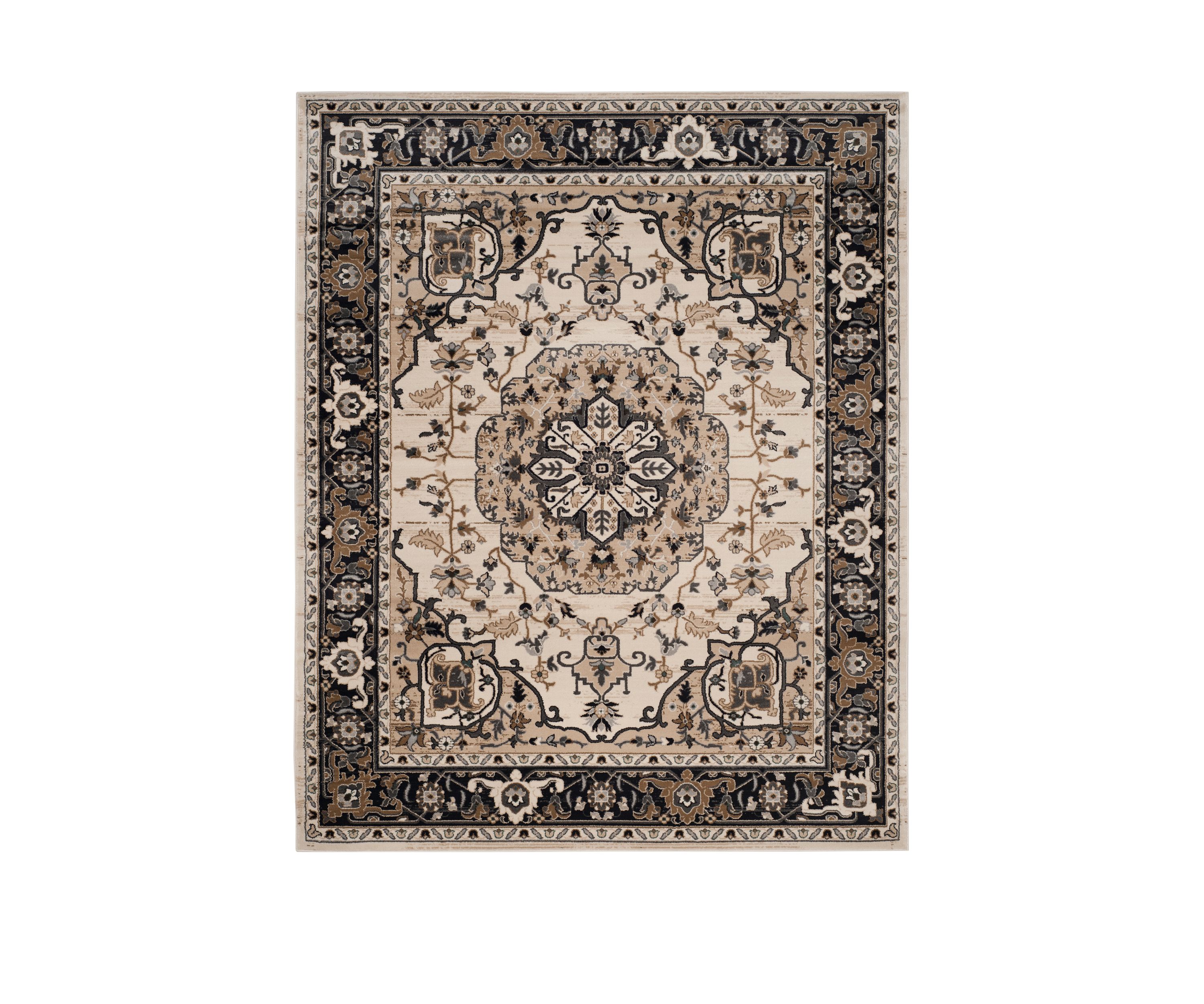 Lyndhurst Cream Heriz Area Rug Collection