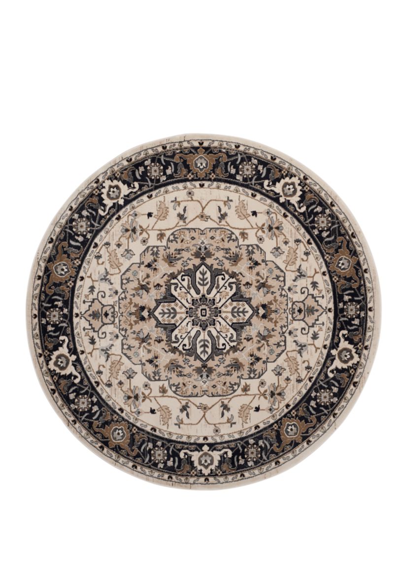 Lyndhurst Cream Heriz Area Rug Collection