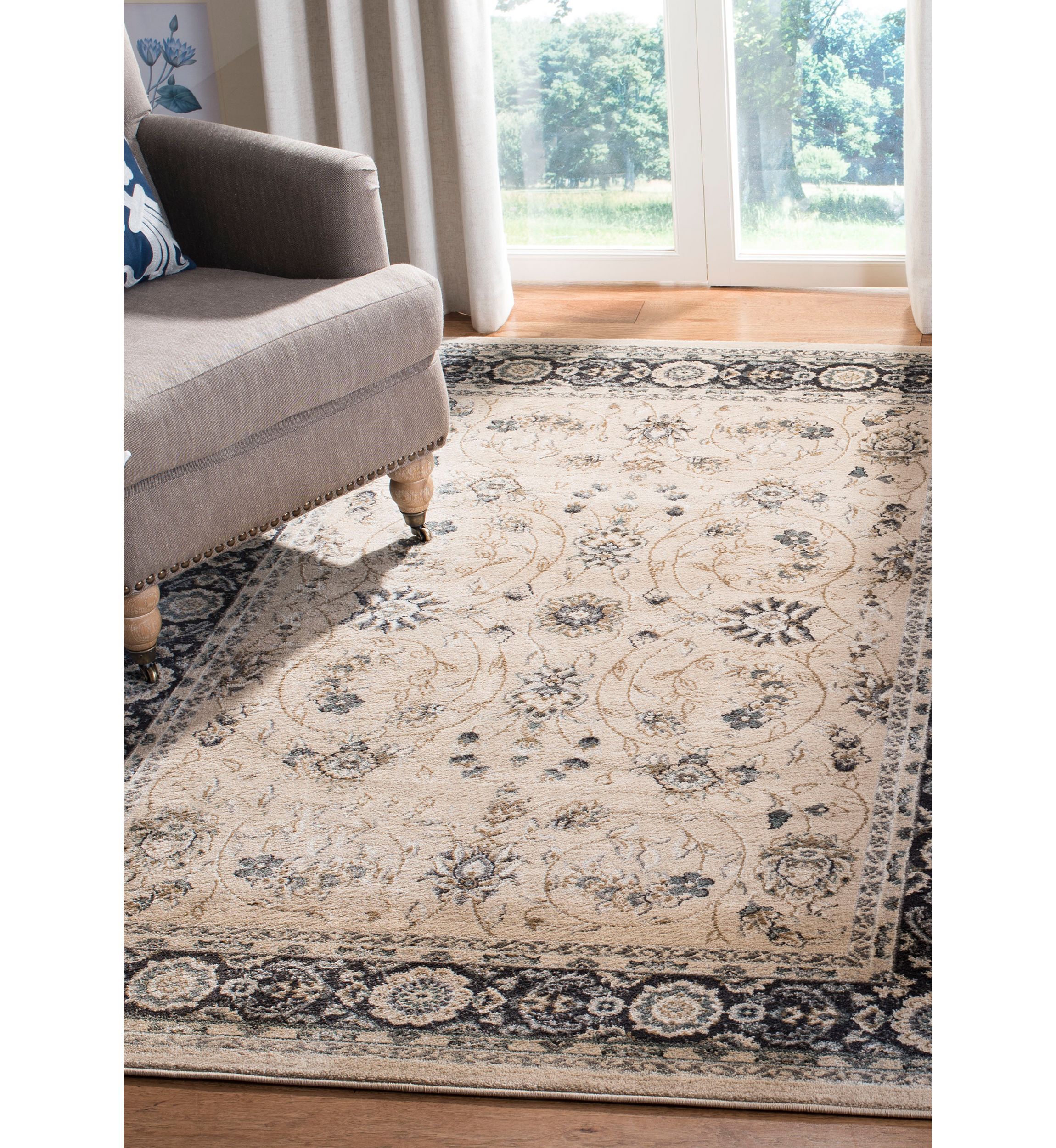 Lyndhurst Anthracite Area Rug Collection