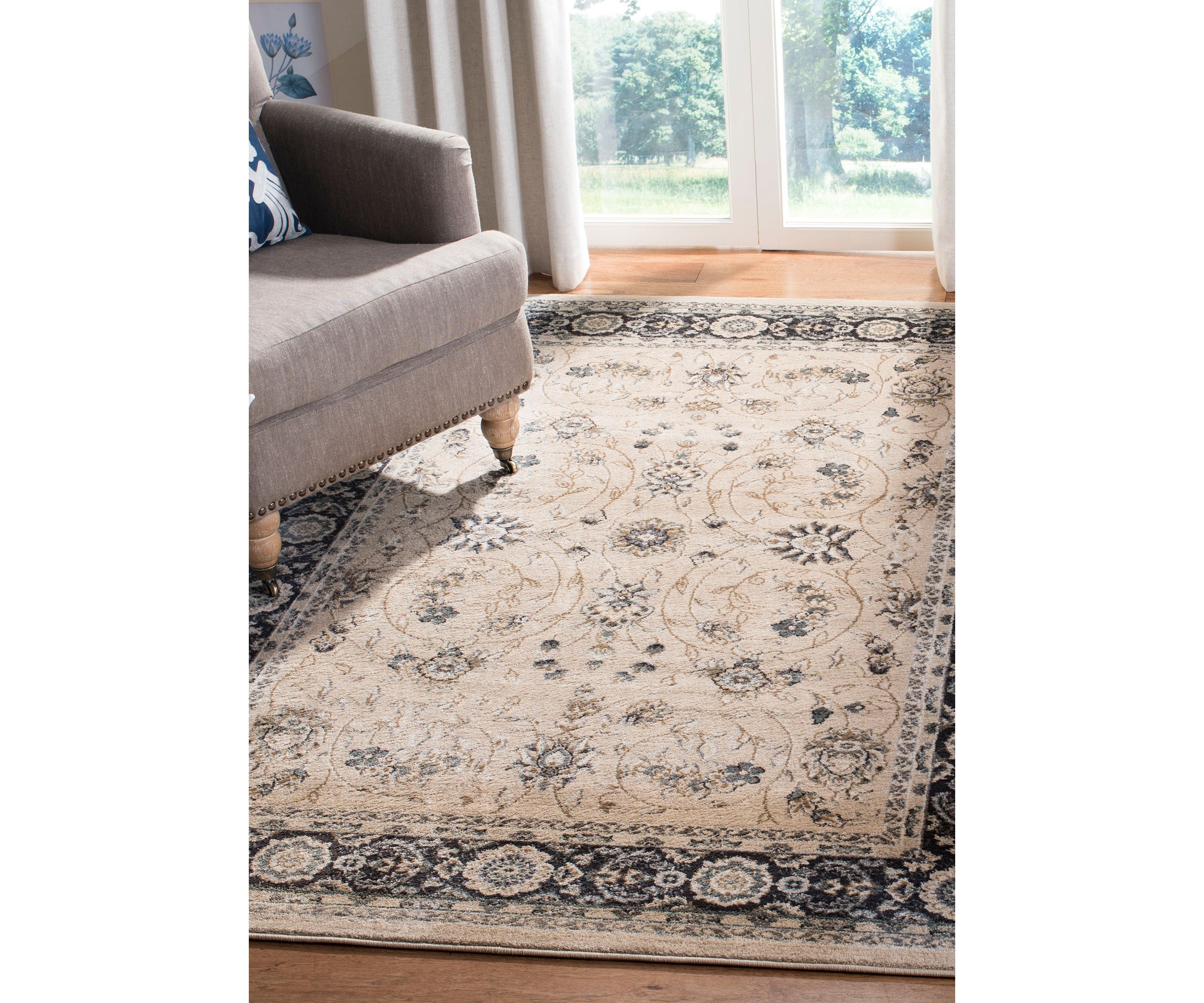 Lyndhurst Anthracite Area Rug Collection