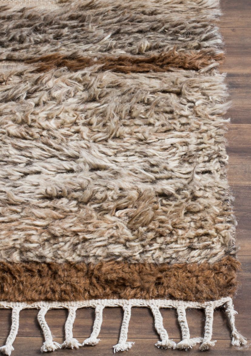 Kenya Grey/Brown Wool Area Rug Collection