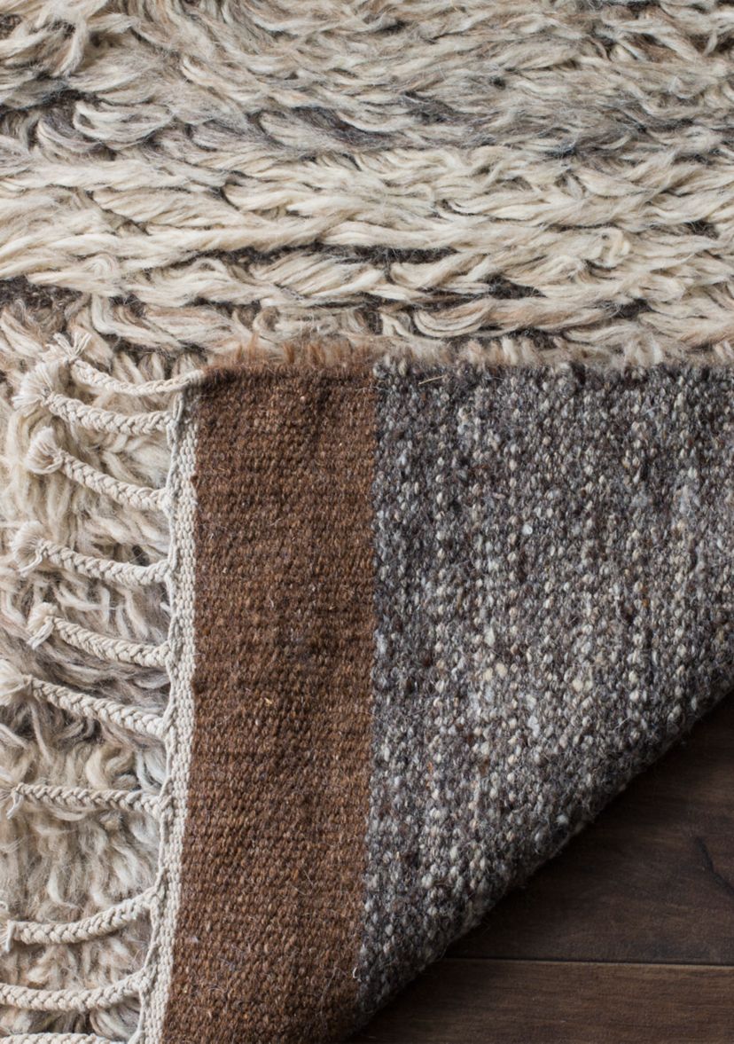 Kenya Grey/Brown Wool Area Rug Collection