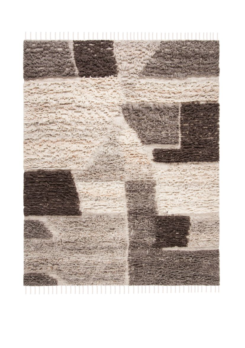 Kenya Ivory/Natural 6 ft x 9 ft Area Rug