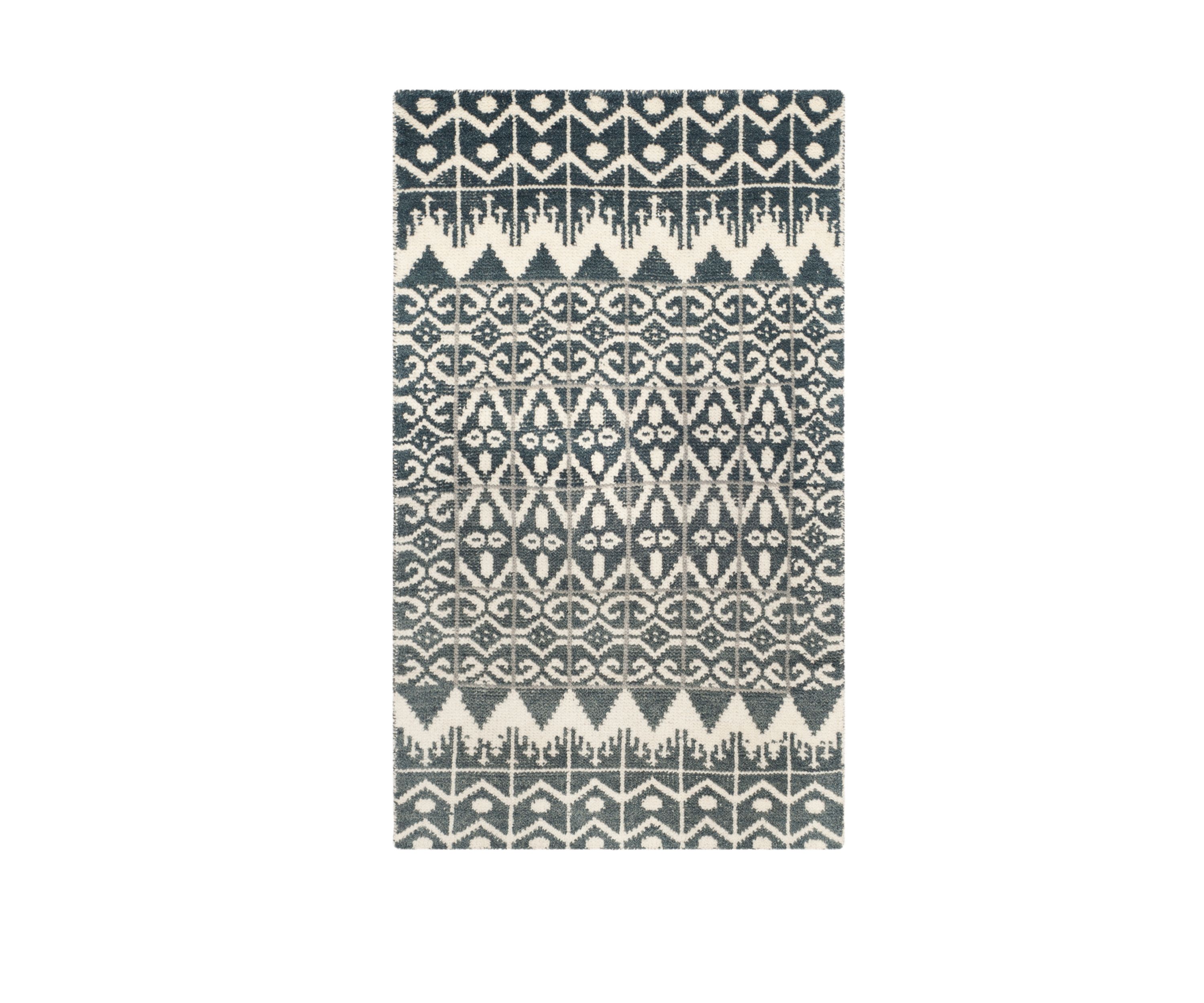 Kenya Handmade Charcoal Premium Wool Area Rug Collection