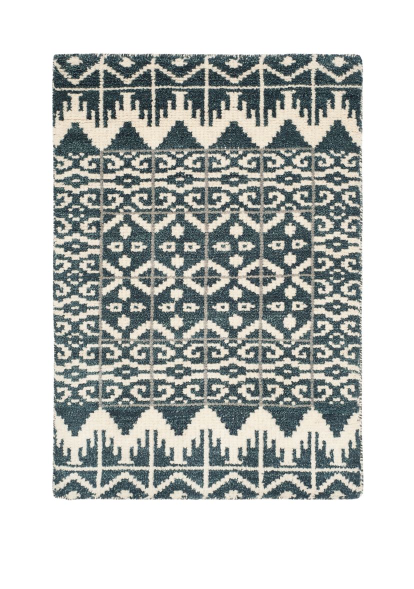 Kenya Handmade Charcoal Premium Wool Area Rug Collection