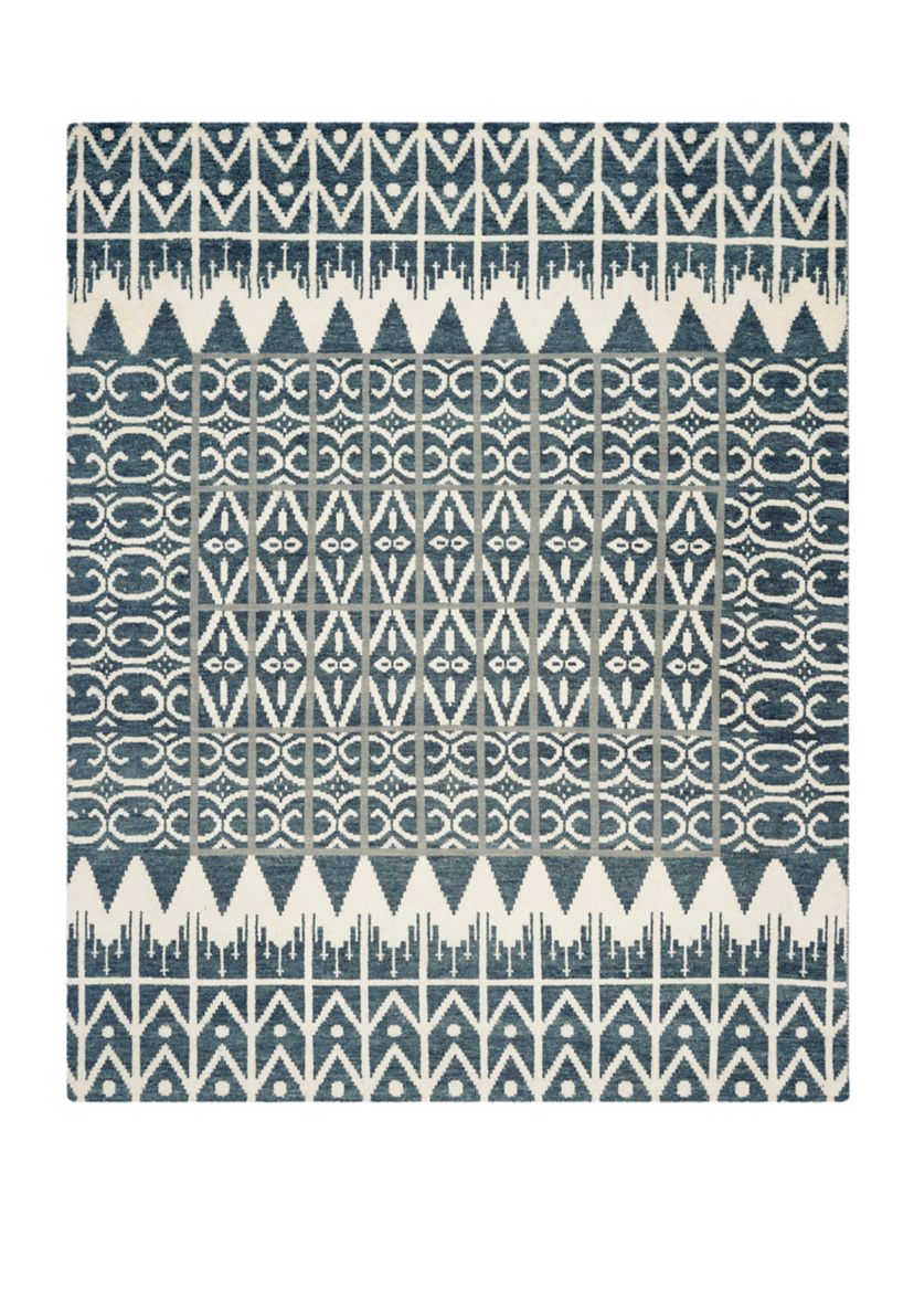 Kenya Handmade Charcoal Premium Wool Area Rug Collection