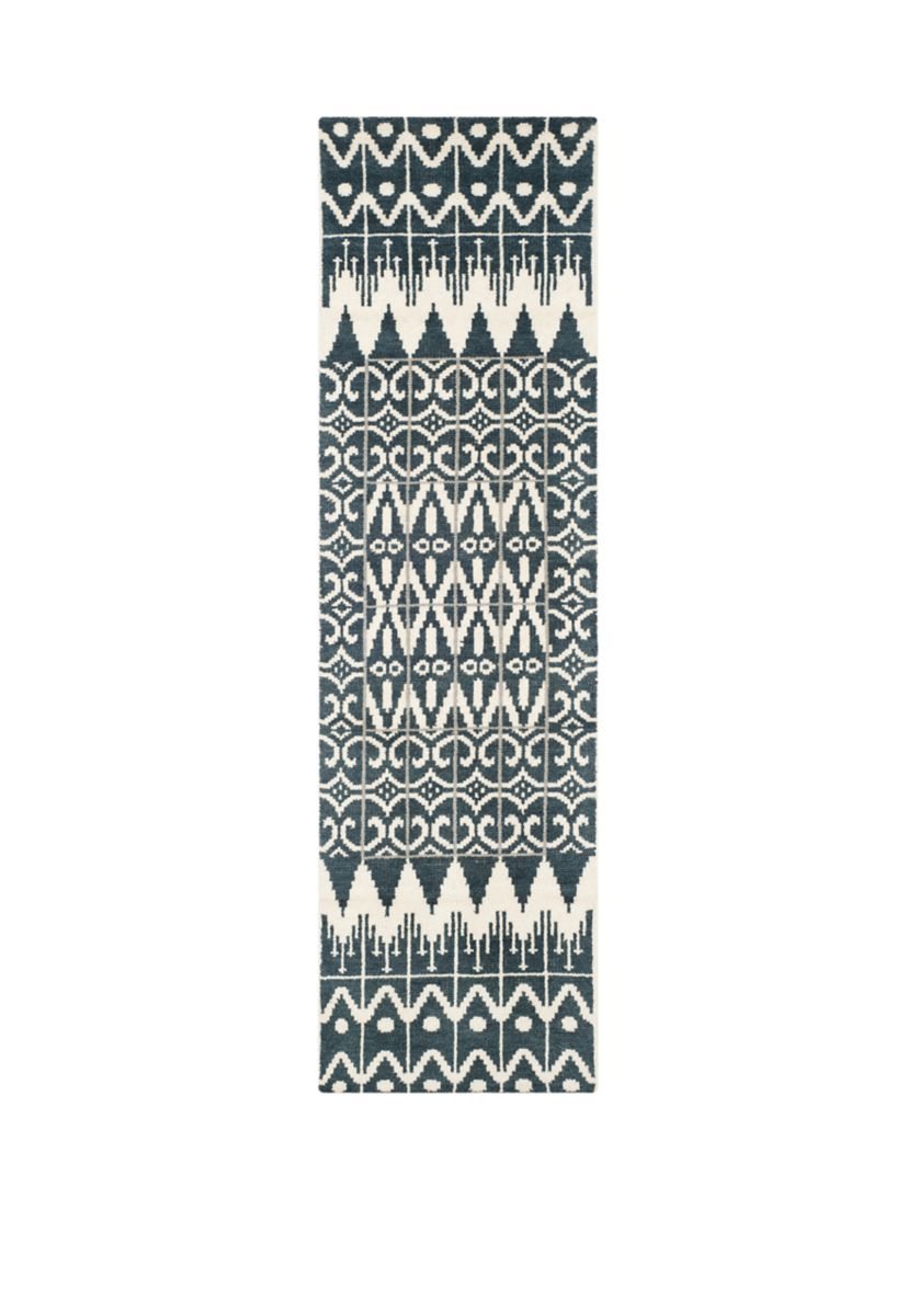 Kenya Handmade Charcoal Premium Wool Area Rug Collection