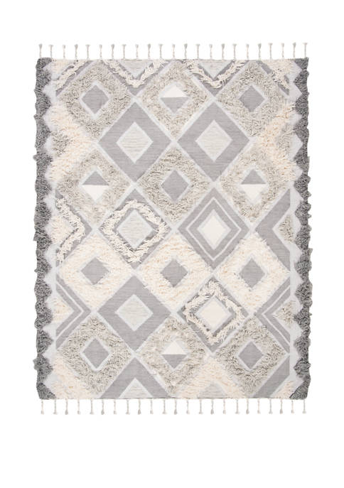Kenya Modern Bohemian Rectangle Hand Knotted Area Rug Collection