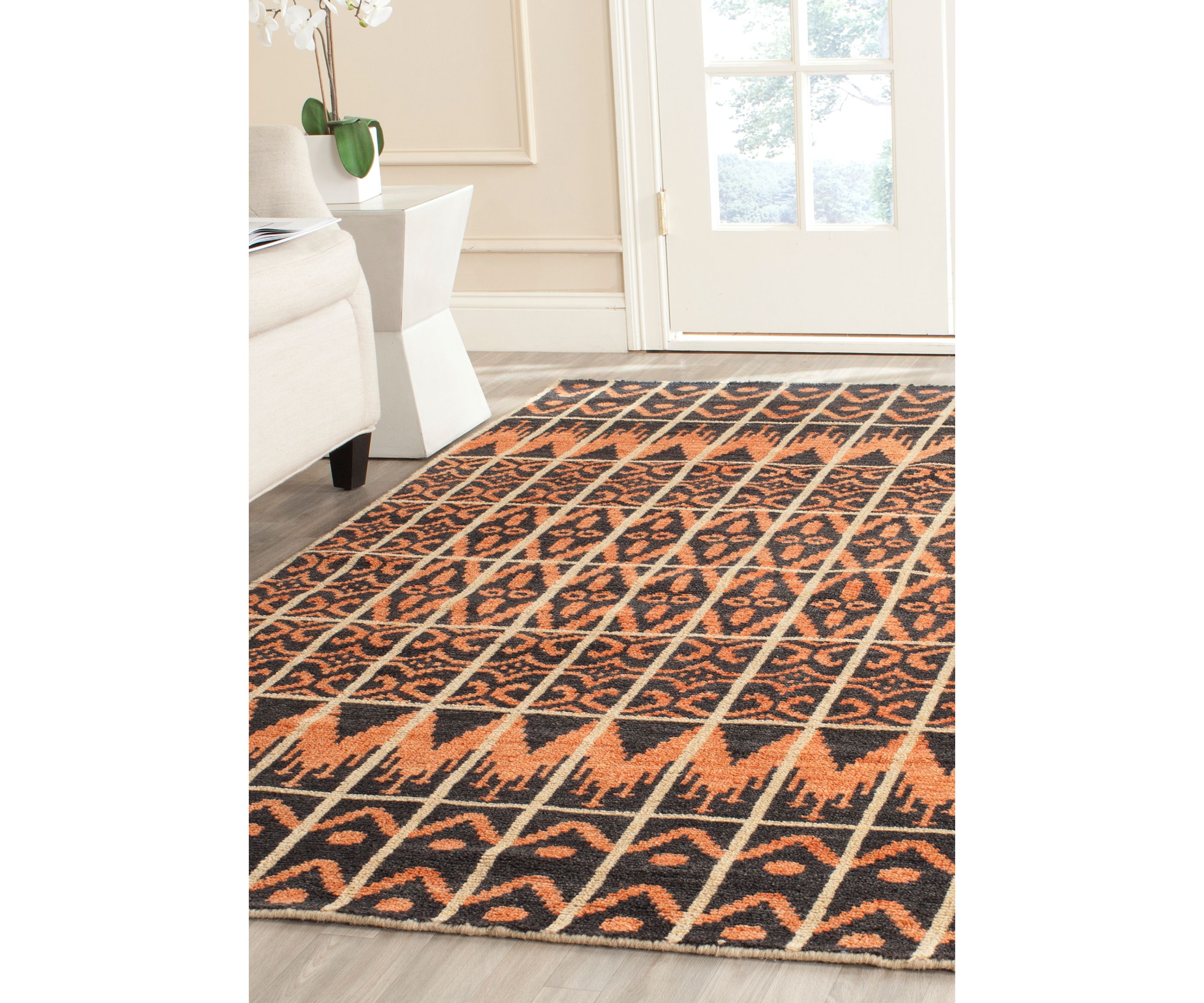 Safavieh Kenya Southwestern Tribal Naive Motifs Area Rug Collection | Belk