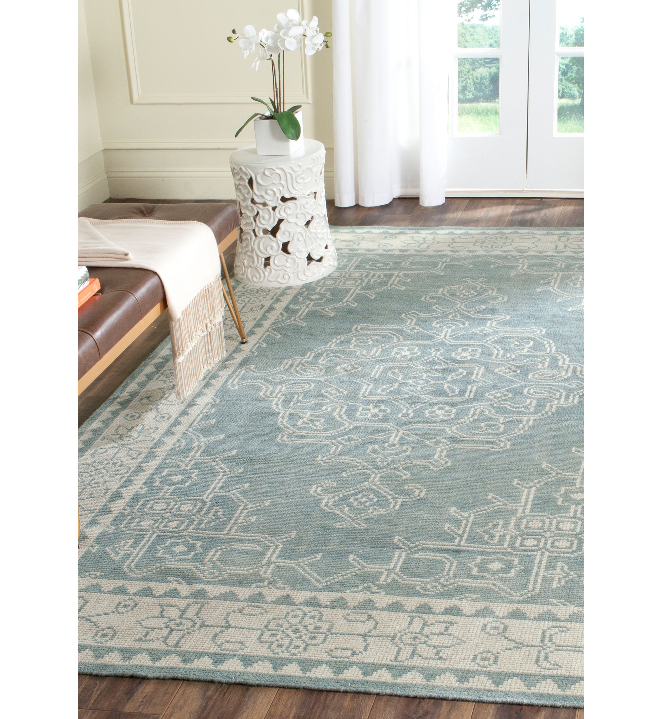 Kenya Hand Knotted Wool Pile Area Rug Collection