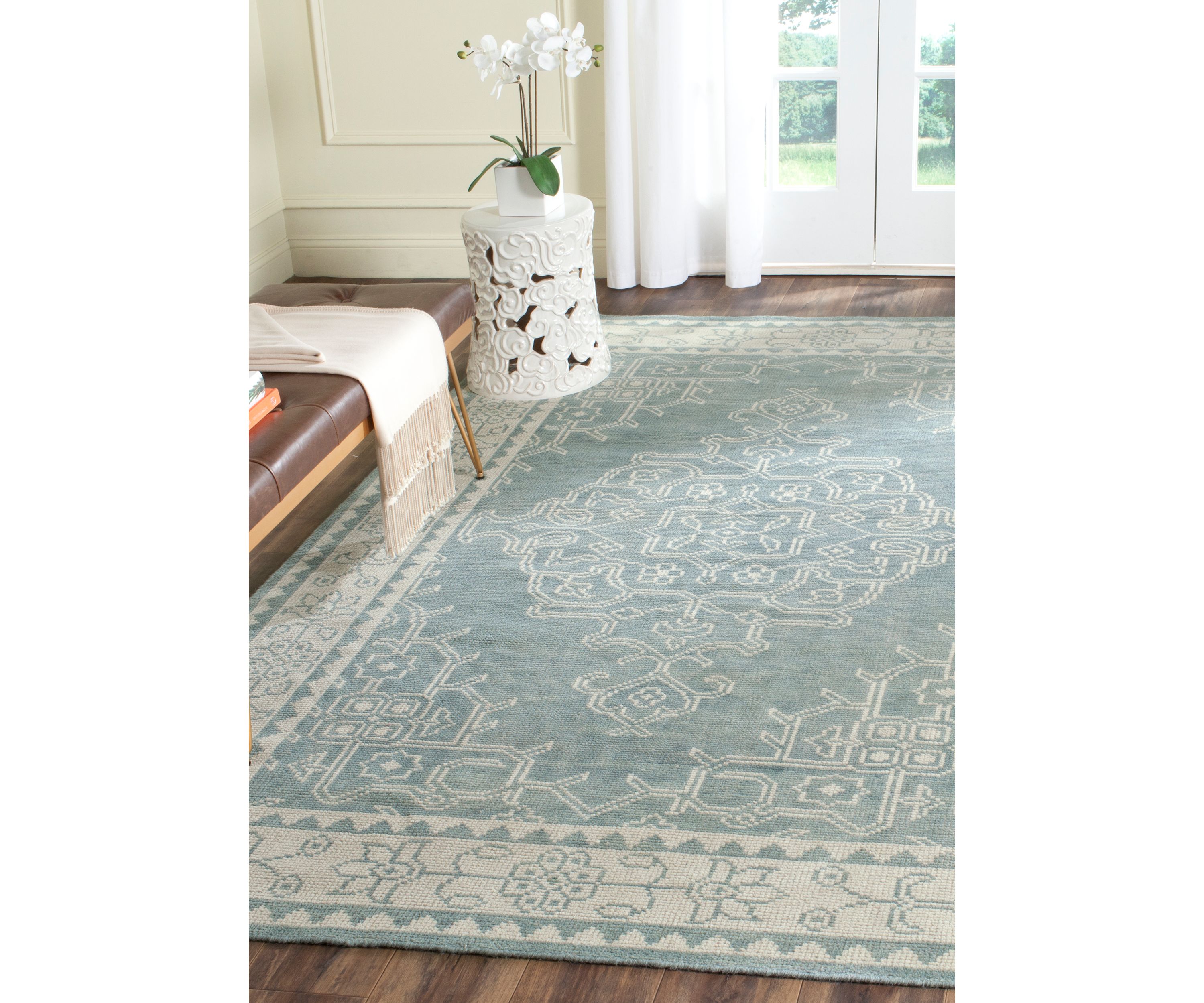 Kenya Hand Knotted Wool Pile Area Rug Collection