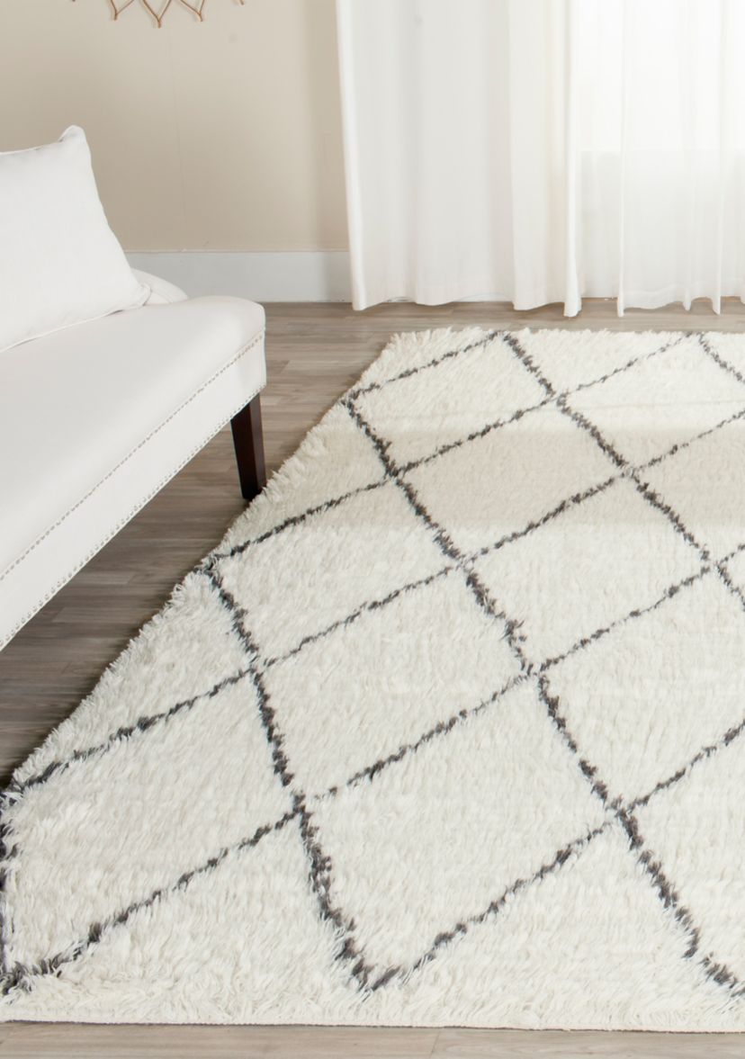 Kenya Large Diamond Moroccan Area Rug Collection
