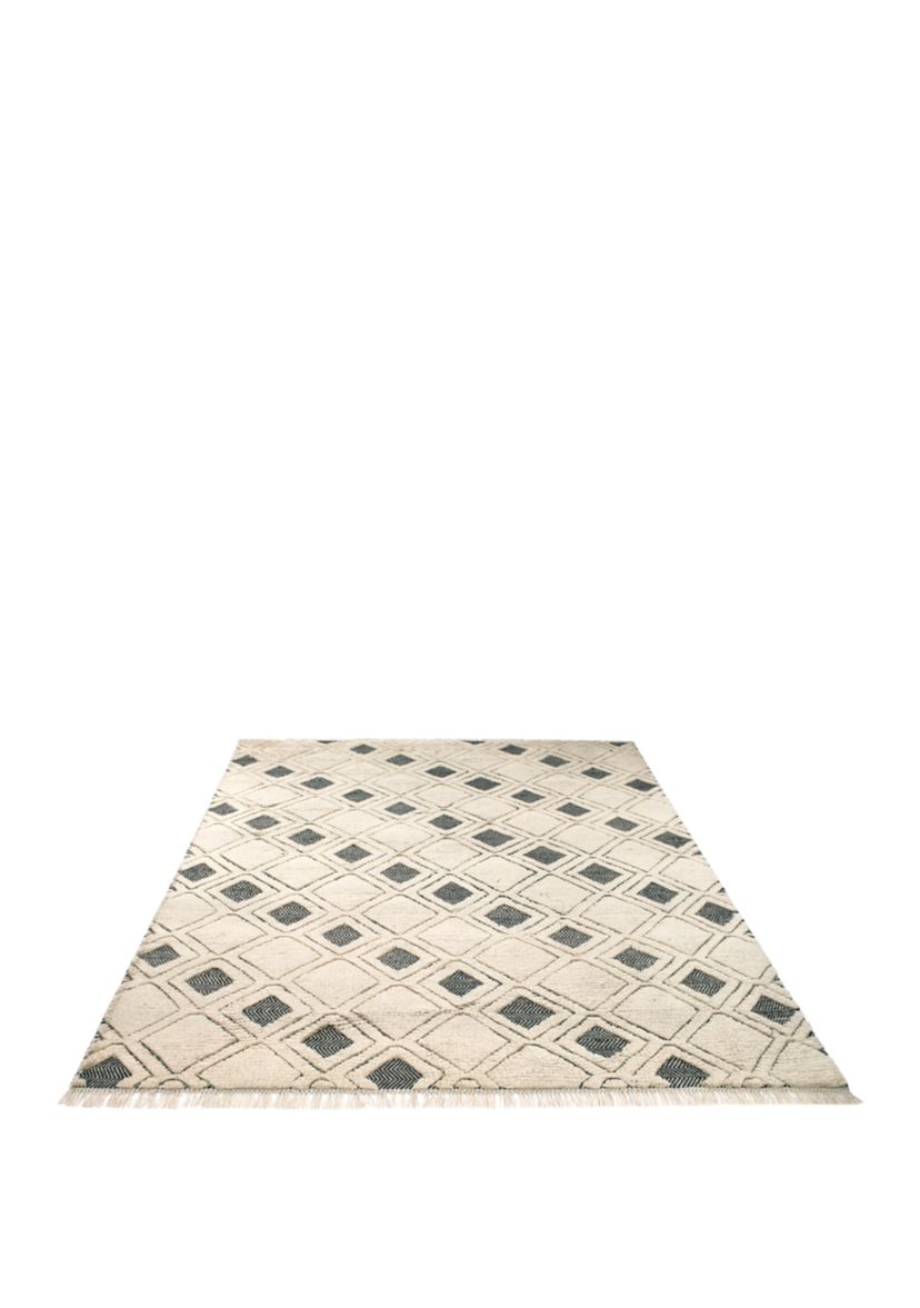 Kenya Ivory/Black Premium Area Rug Collection