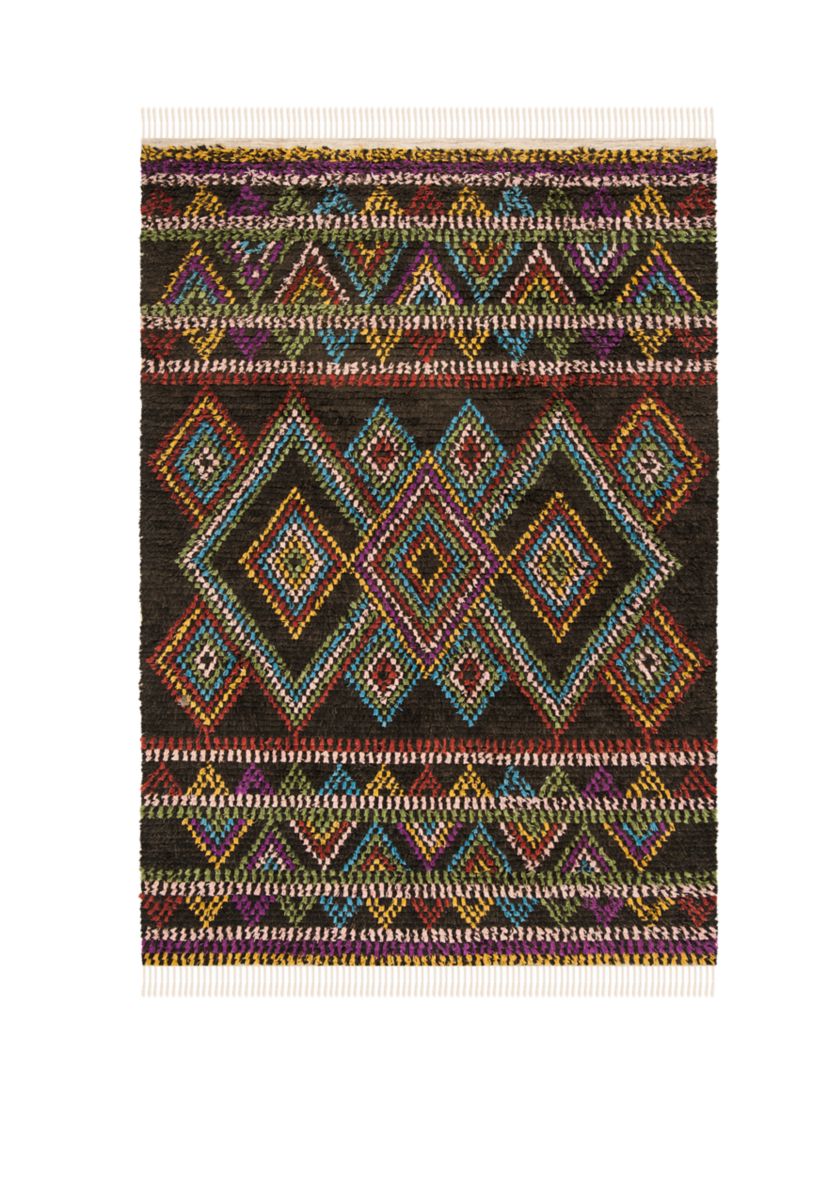 Kenya Multicolored Symmetrical Area Rug Collection