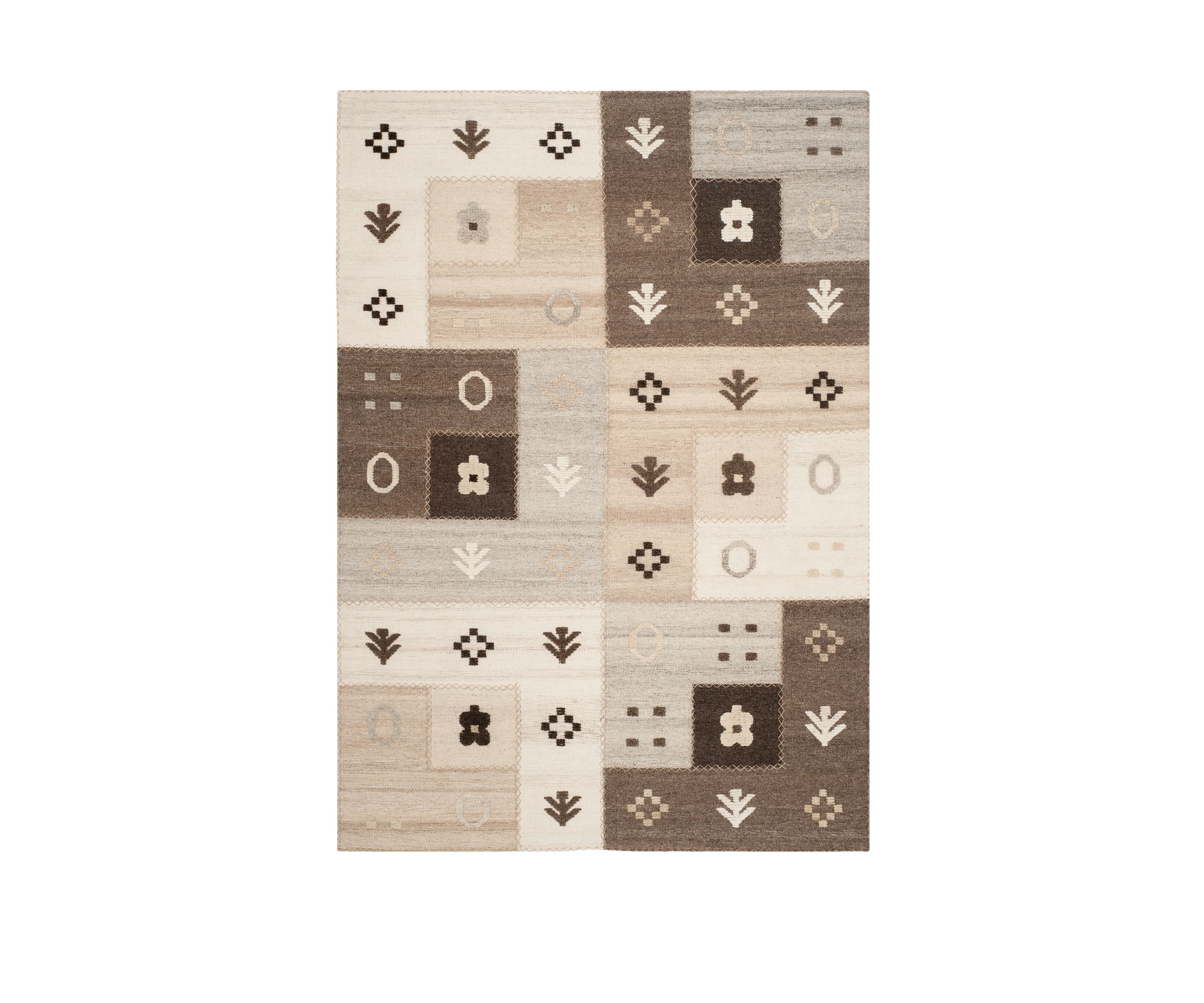 Kenya Symbols Piled High Area Rug Collection