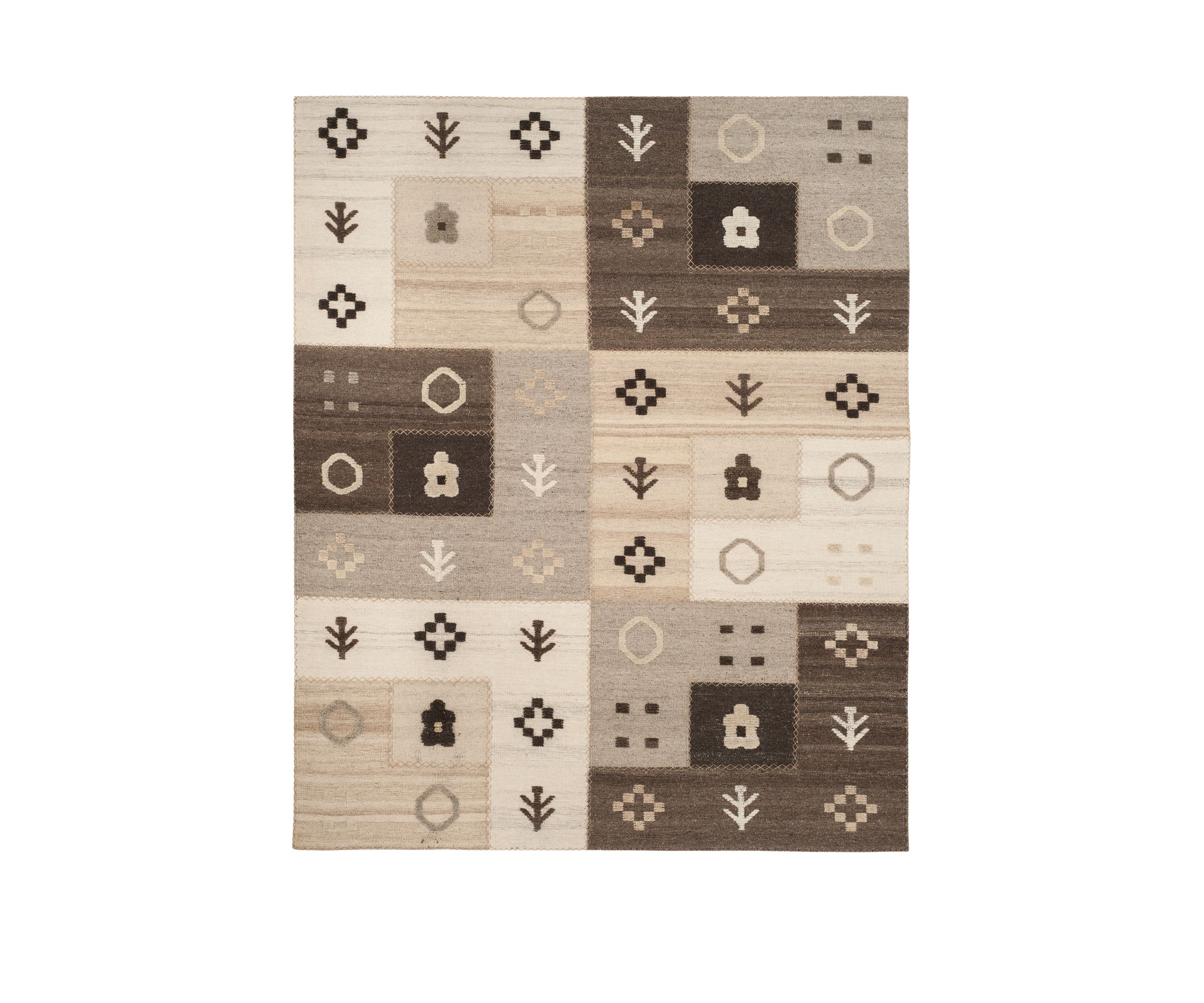 Kenya Symbols Piled High Area Rug Collection