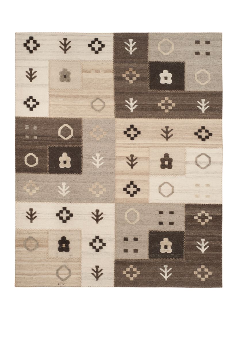 Kenya Symbols Piled High Area Rug Collection