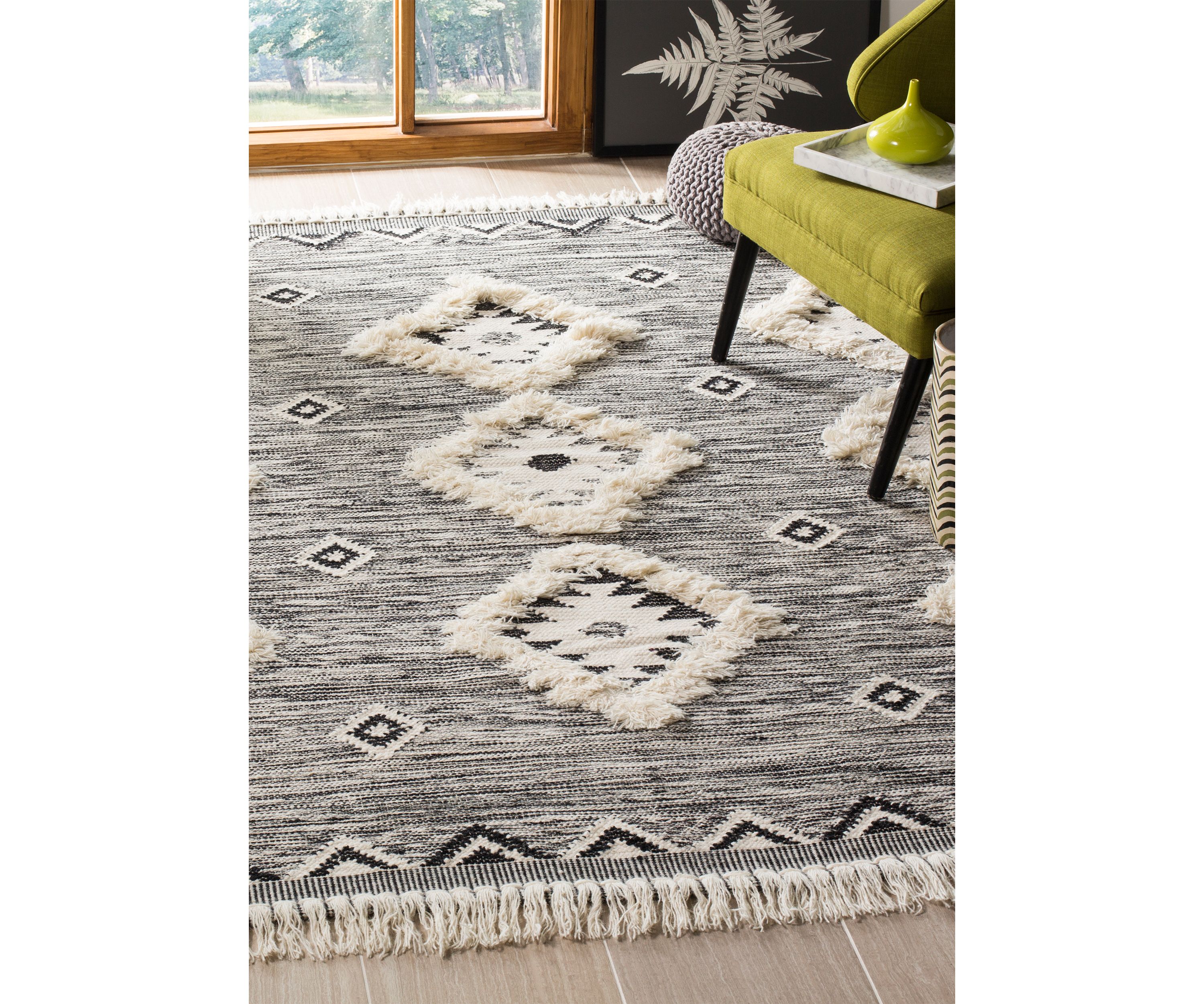 Kenya Contemporary Moroccan Trellis Area Rug Collection
