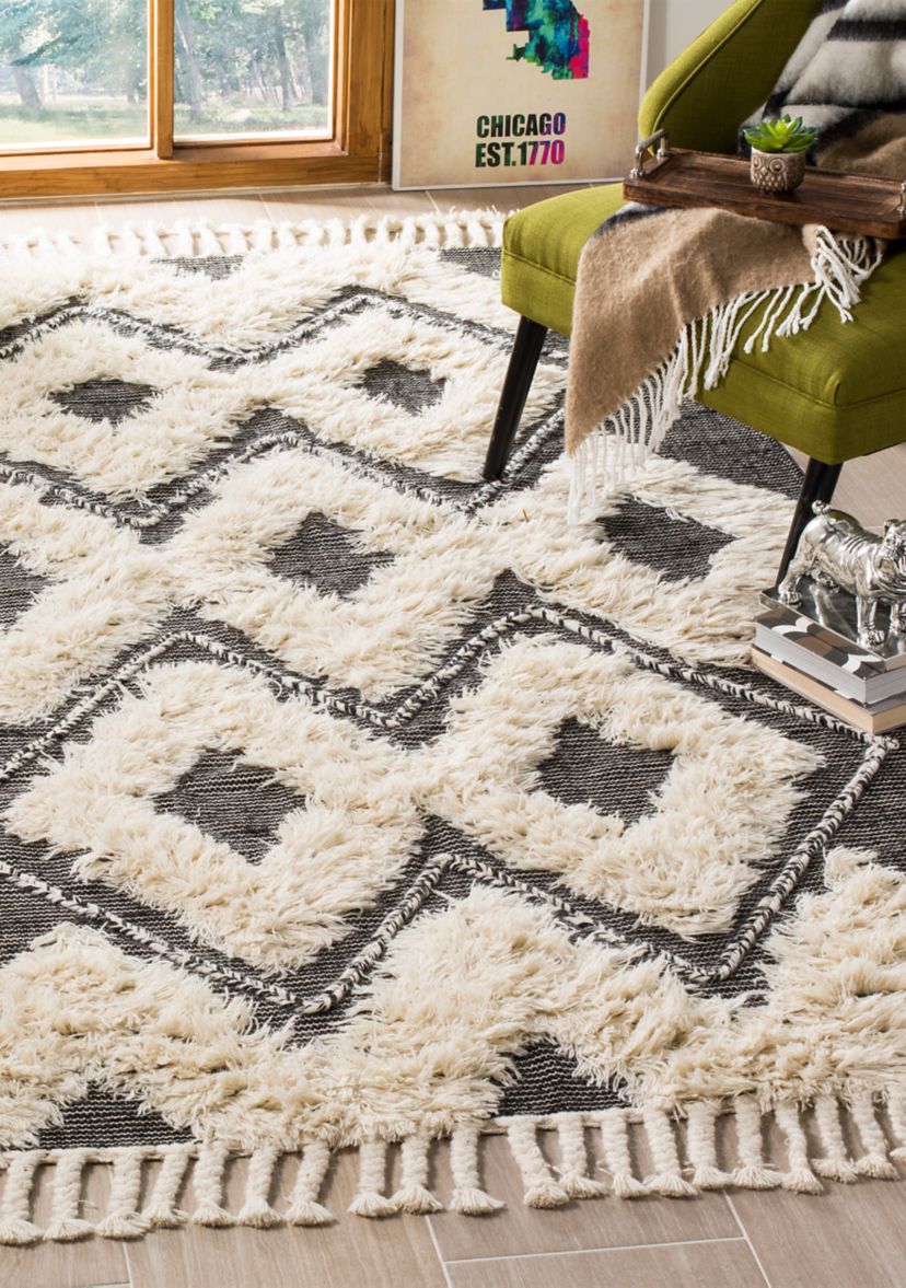 Kenya Raised Diamond Area Rug Collection