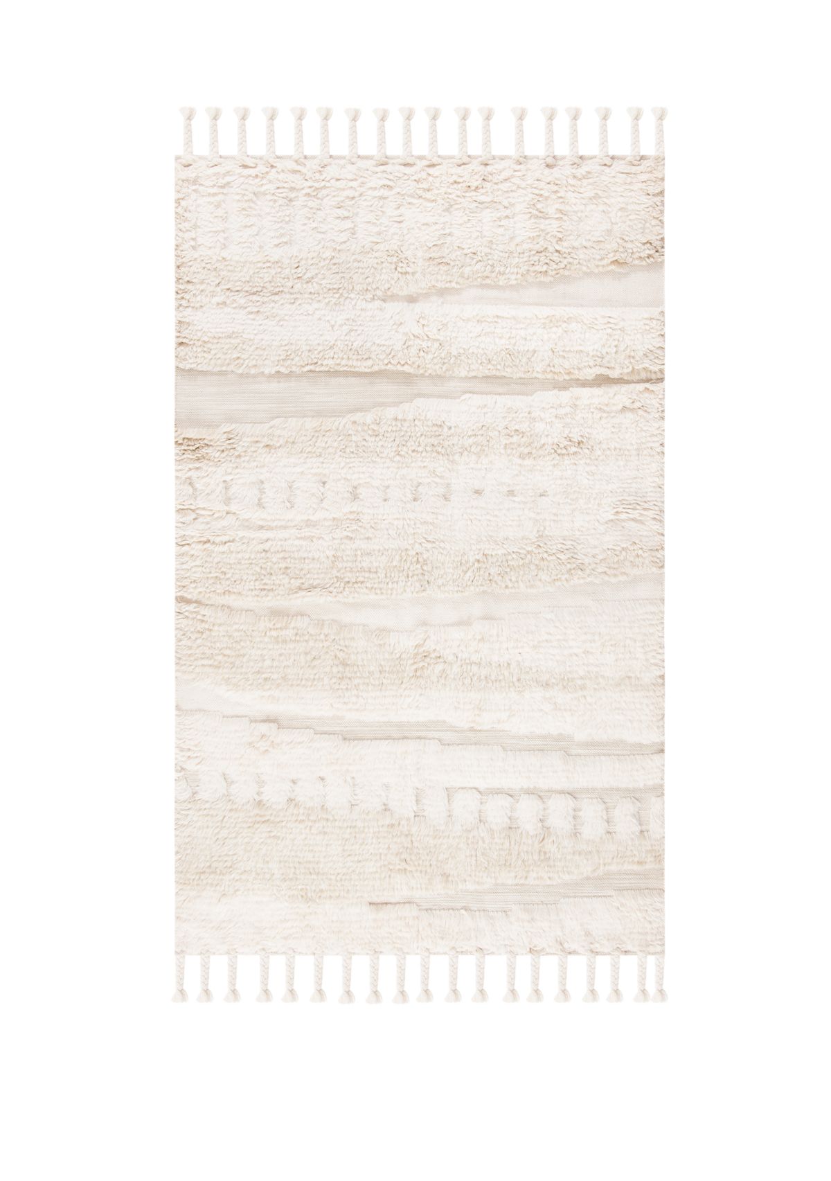 Kenya Ivory/Beige Boho Area Rug Collection