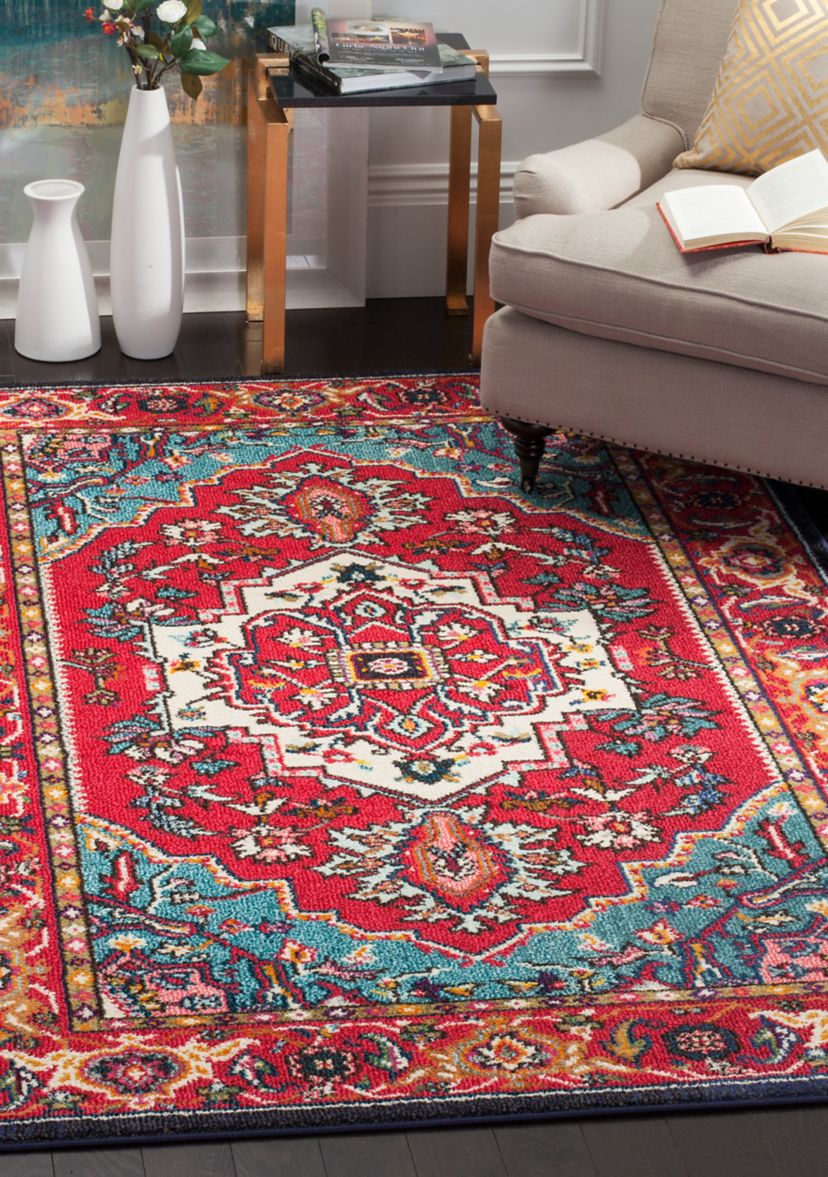 Monaco Modern Oriental Medallion Area Rug Collection